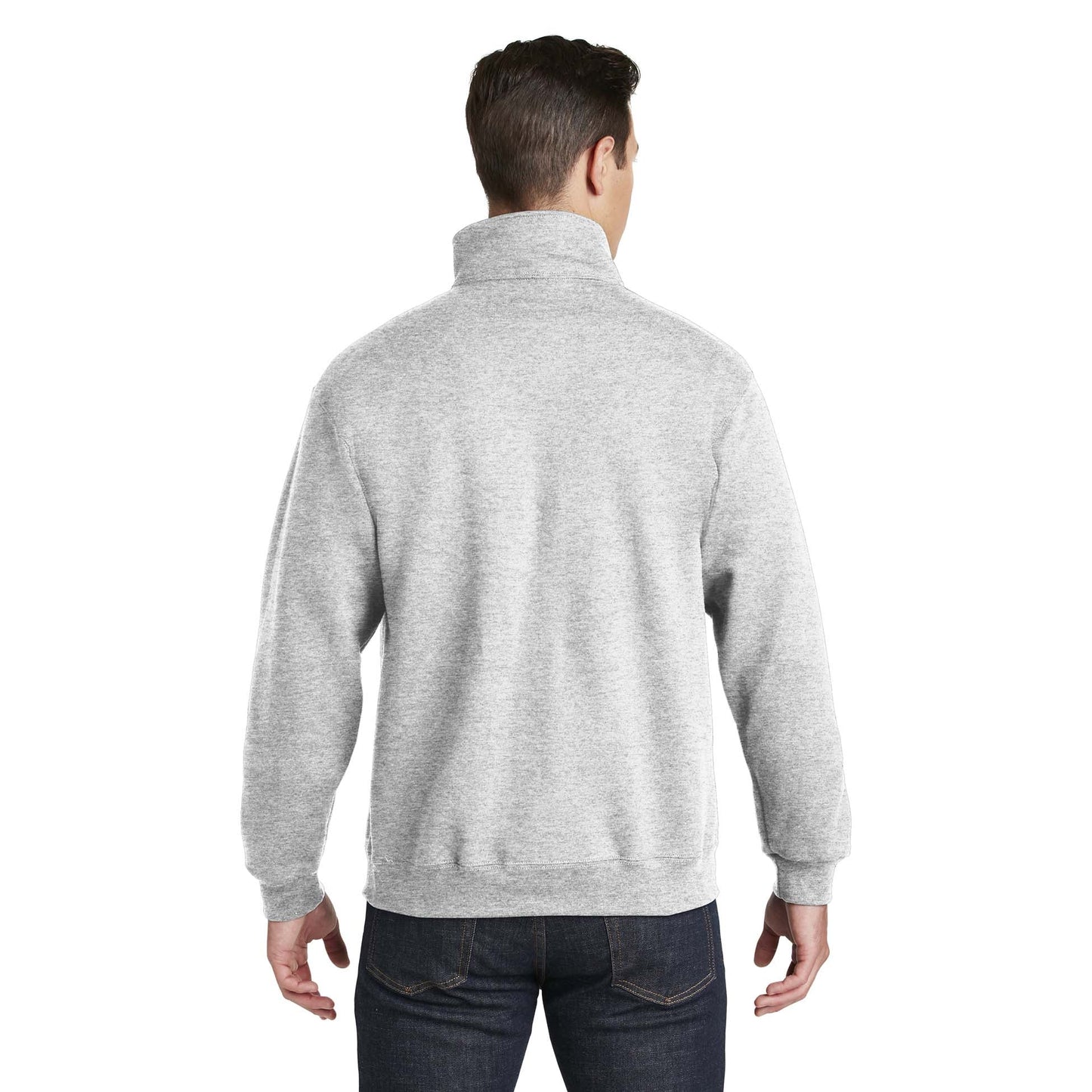 Ash Sweatshirts - Jerzees - Comfortable Zip Fleece