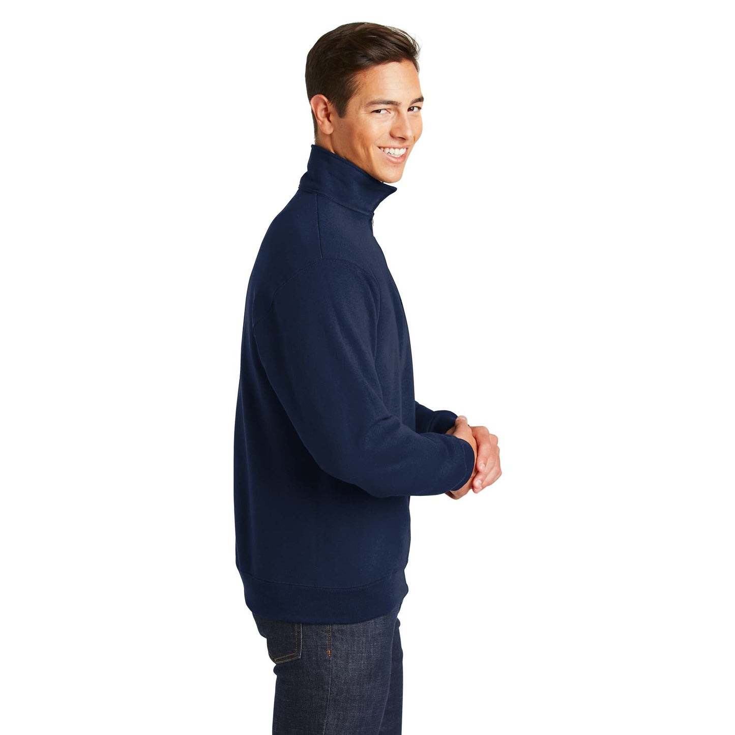 Ash Sweatshirts - Jerzees - Comfortable Zip Fleece
