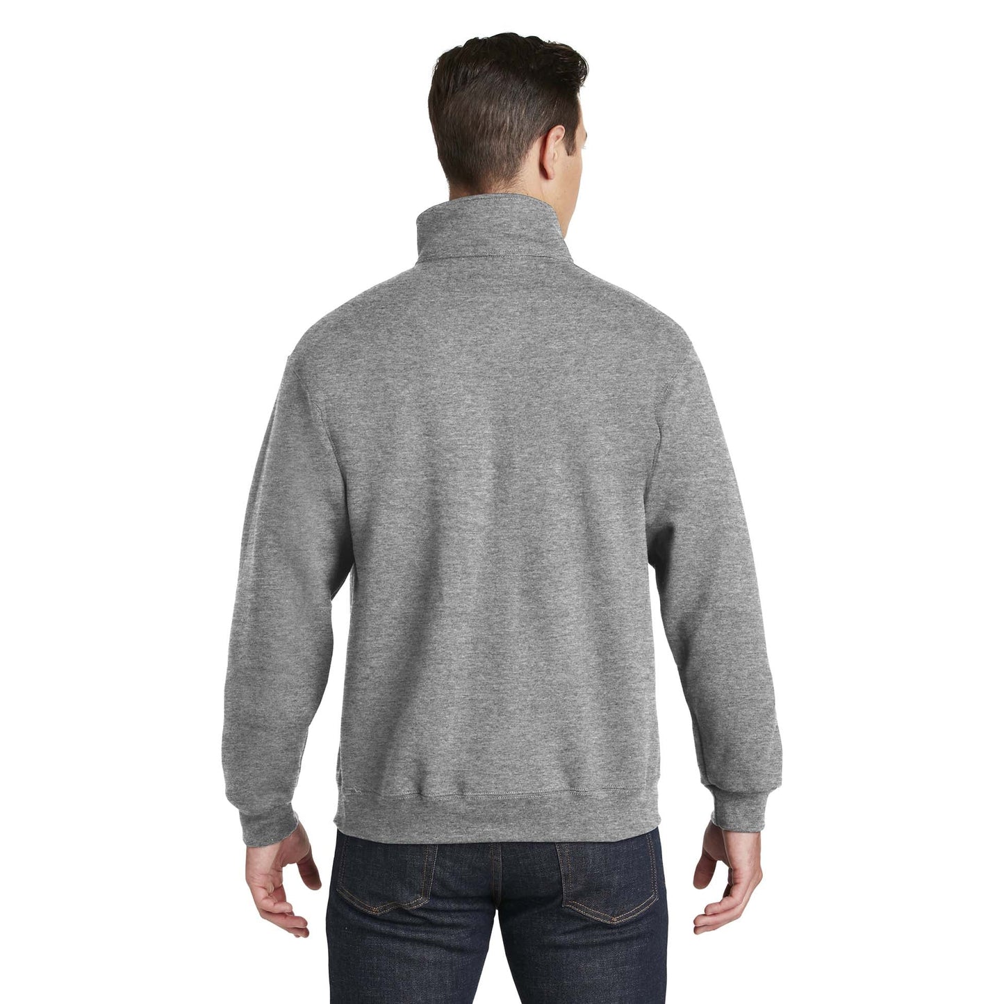 Ash Sweatshirts - Jerzees - Comfortable Zip Fleece