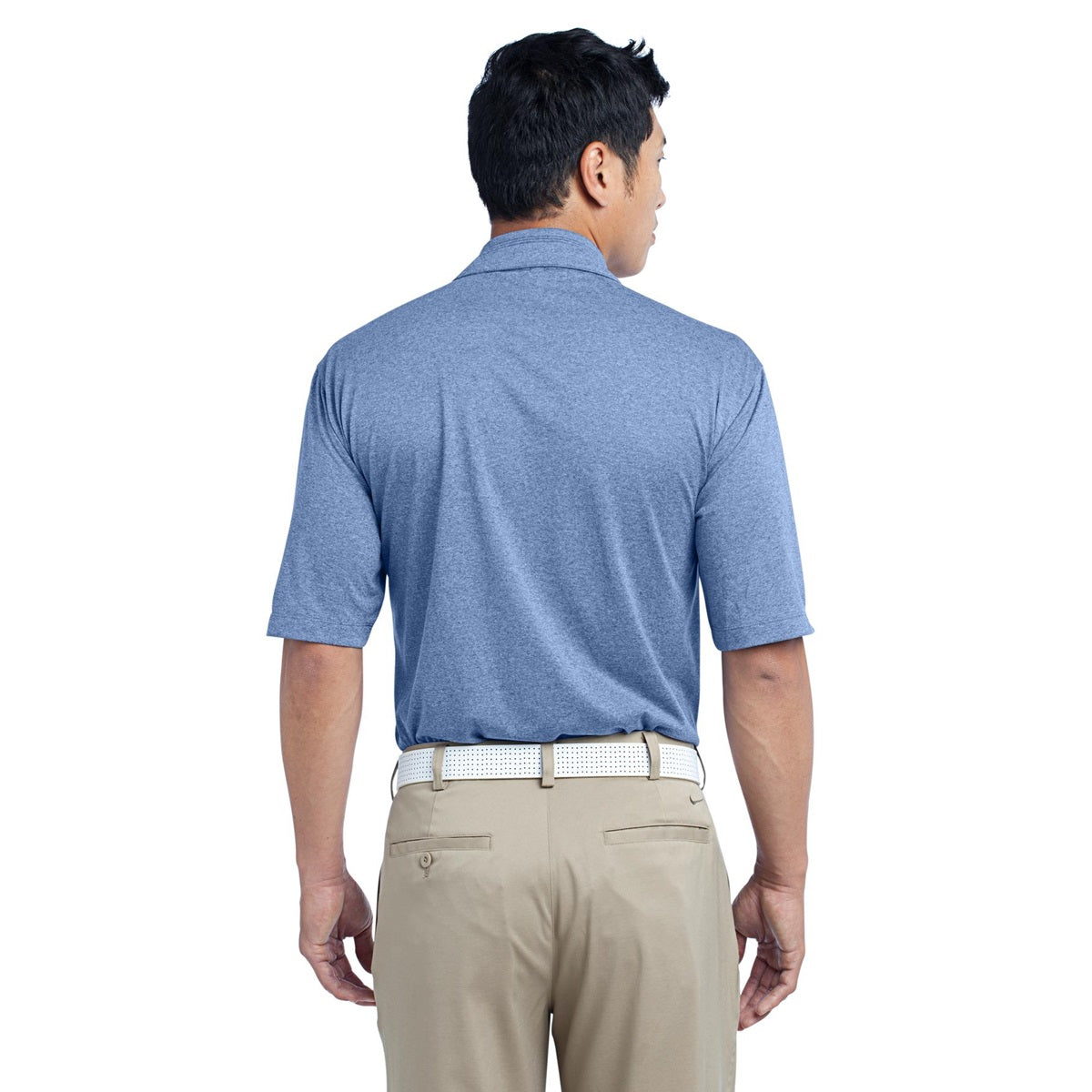 Light Game Royal Heather Polo - Nike - Stylish Comfort