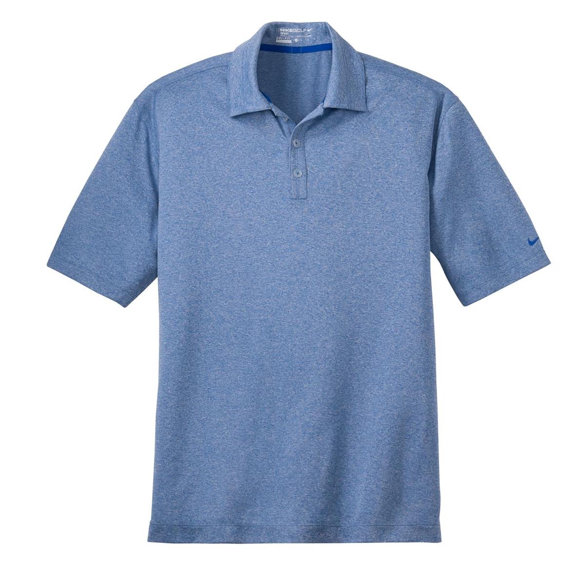 Light Game Royal Heather Polo - Nike - Stylish Comfort