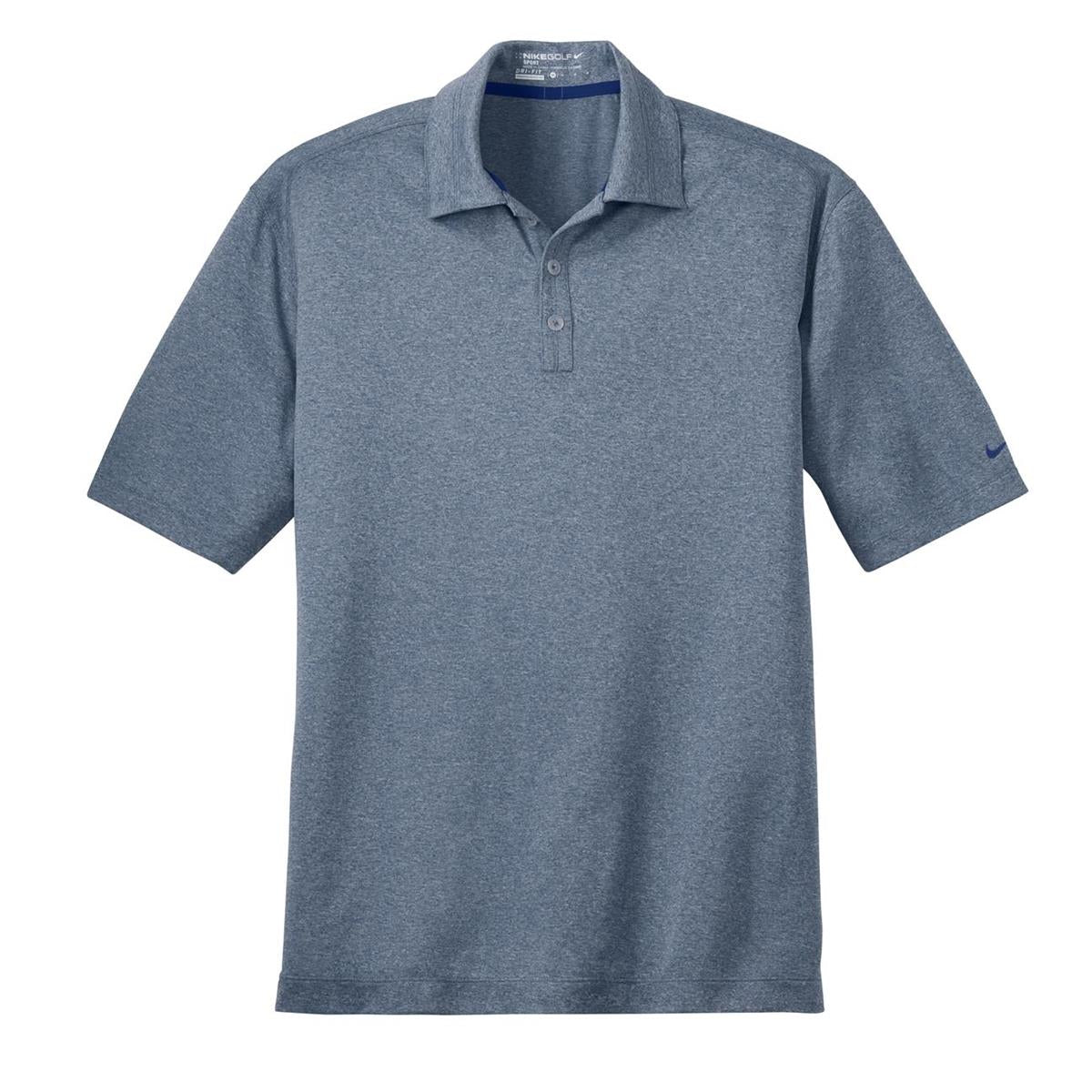 Light Game Royal Heather Polo - Nike - Stylish Comfort