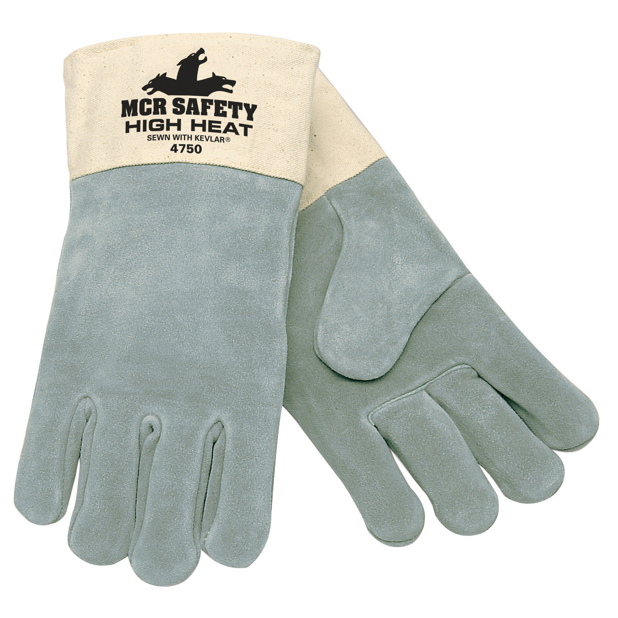 Double Wool Lined Gloves - MCR Safety - High Heat Protection