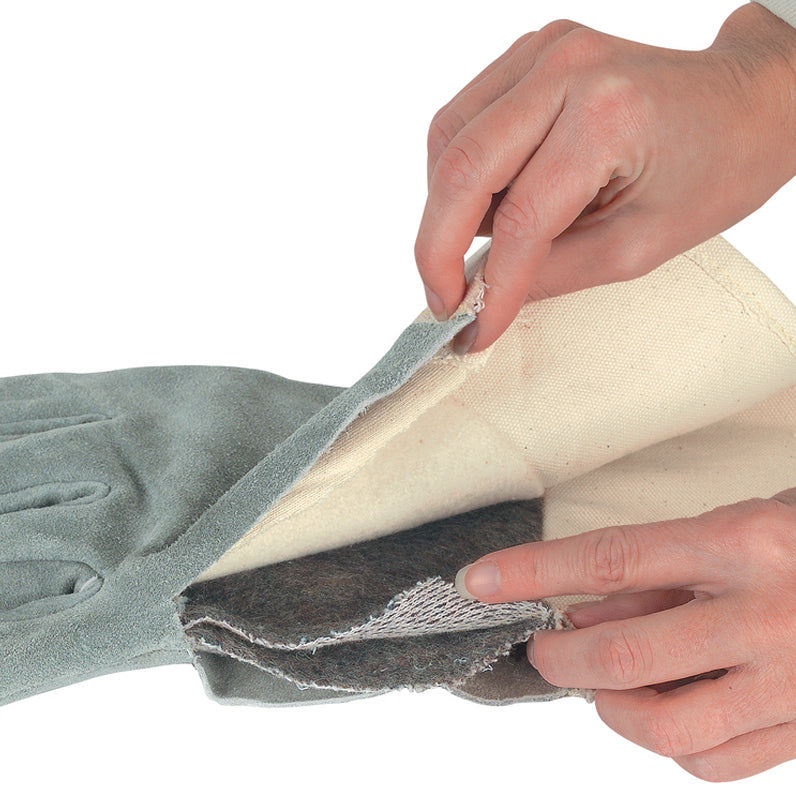 Double Wool Lined Gloves - MCR Safety - High Heat Protection
