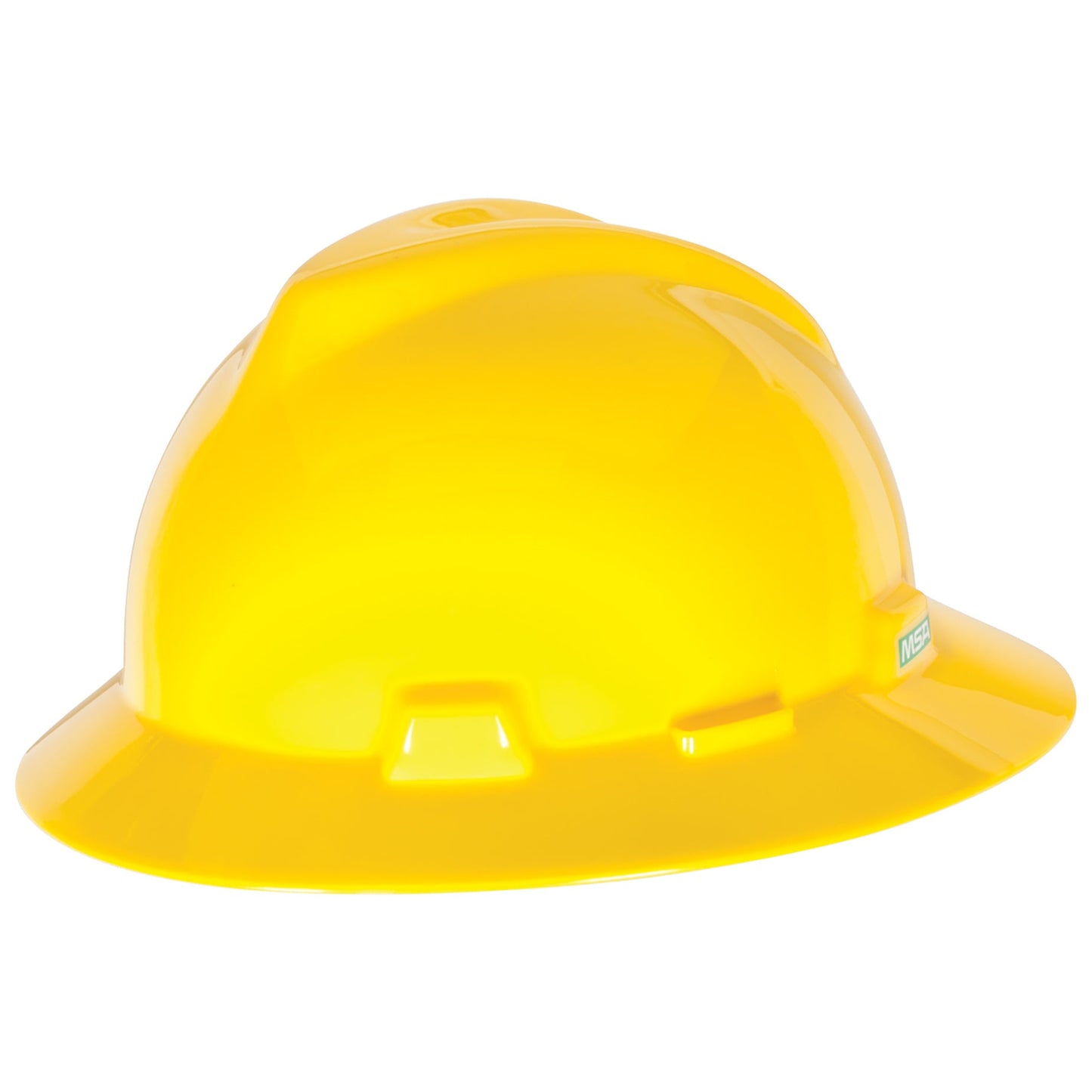 Hi-Viz Yellow/Green Hard Hats - MSA - Durable Protection