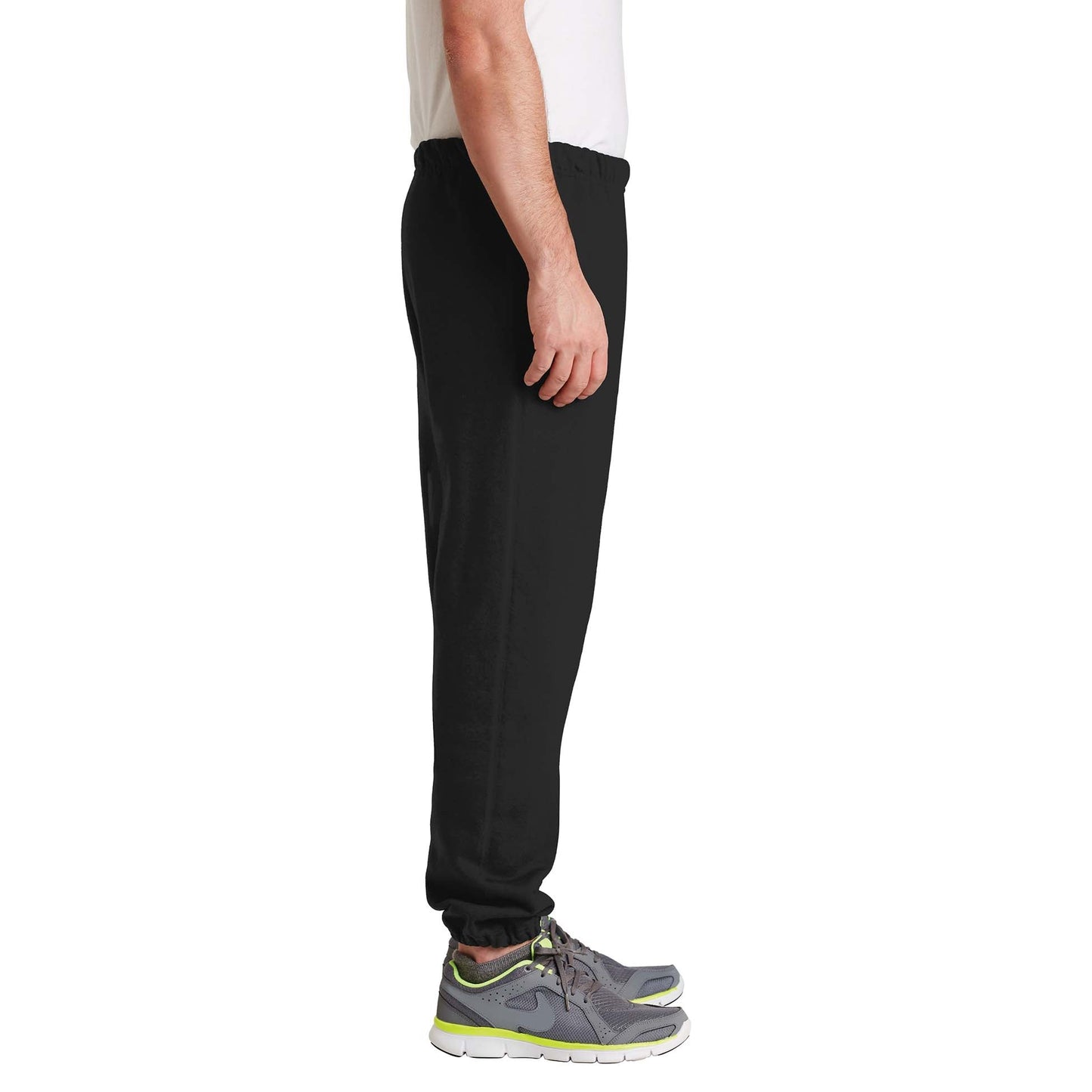 Black Sweatpants - Jerzees - Pill-Resistant Fleece