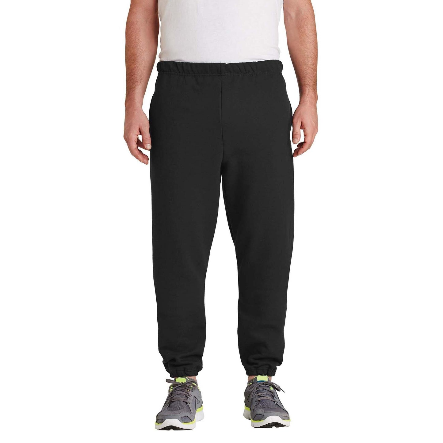 Black Sweatpants - Jerzees - Pill-Resistant Fleece