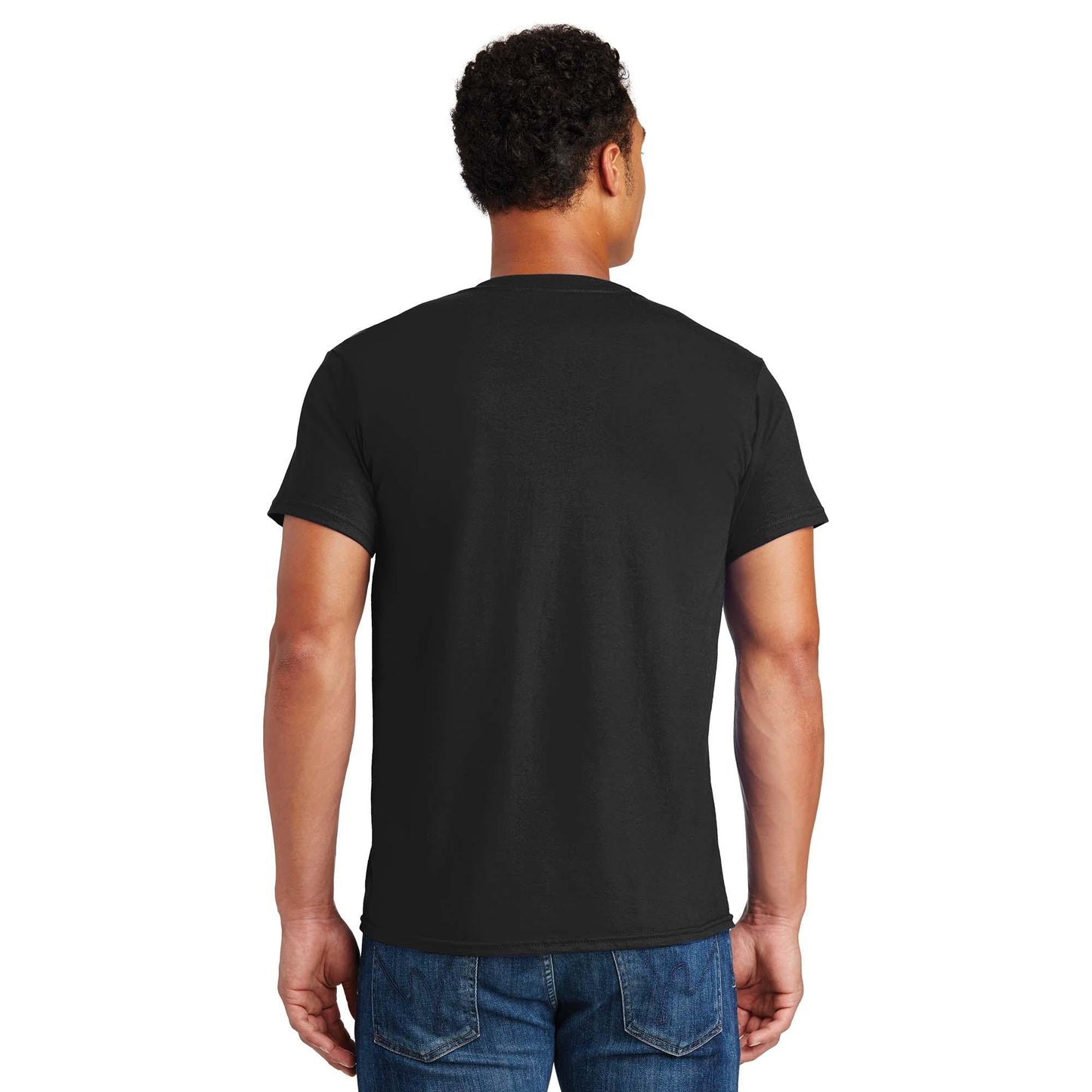 Navy T-Shirts - Hanes - Soft Cotton Blend