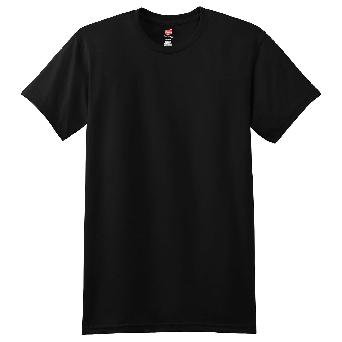 Navy T-Shirts - Hanes - Soft Cotton Blend