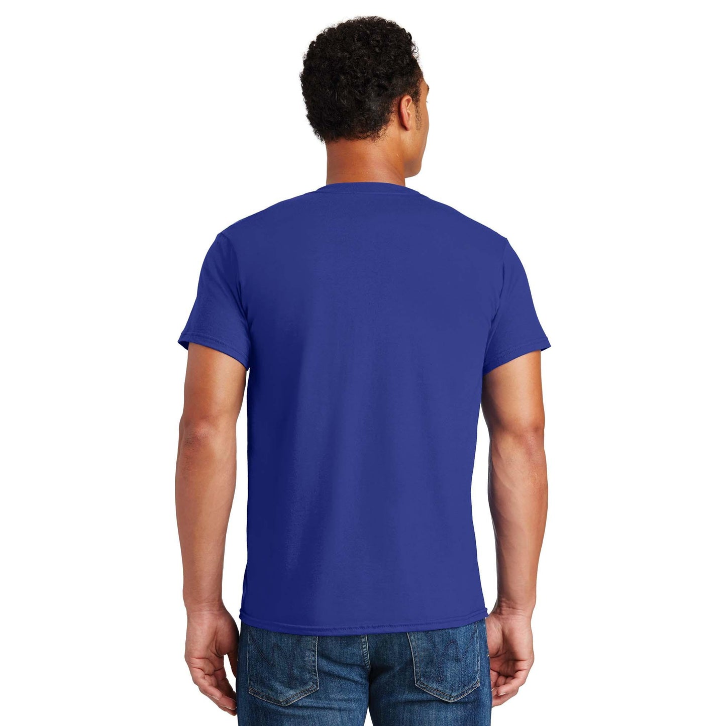 Navy T-Shirts - Hanes - Soft Cotton Blend