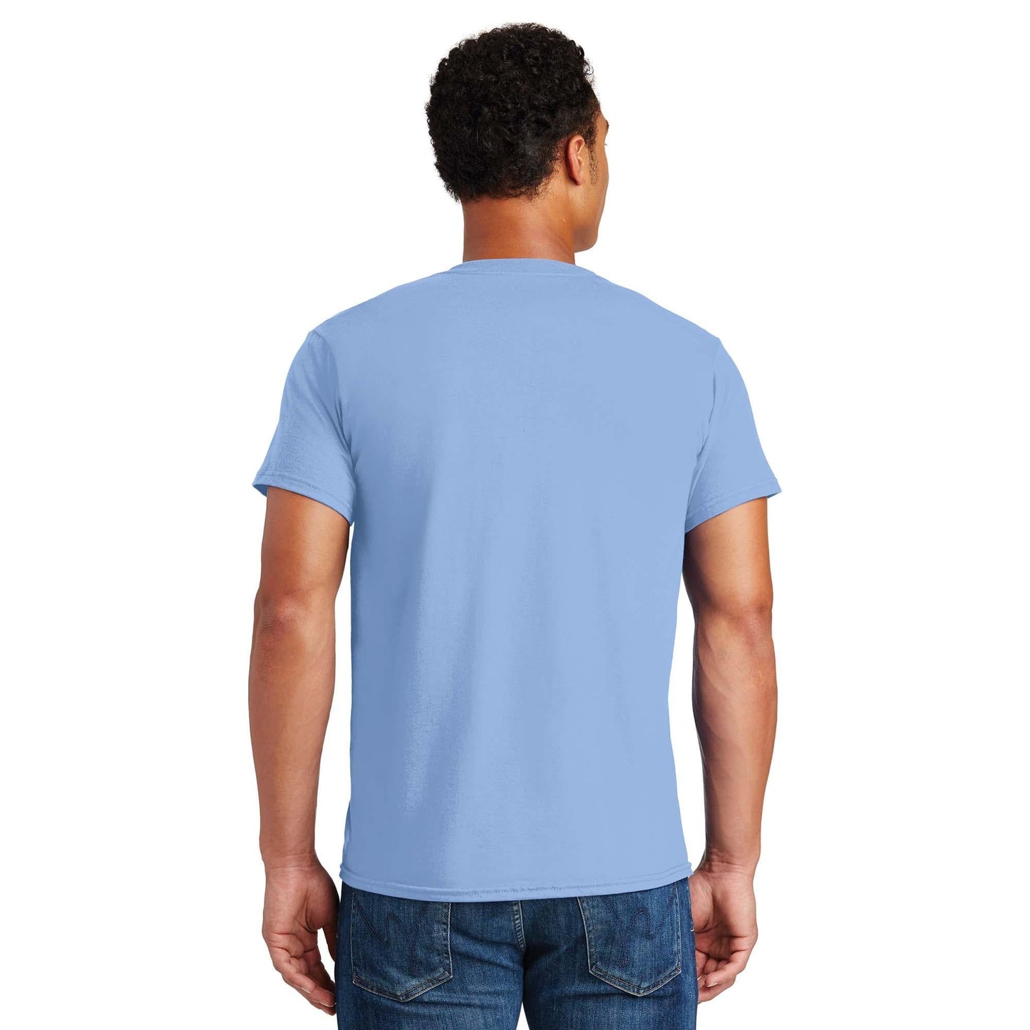 Navy T-Shirts - Hanes - Soft Cotton Blend