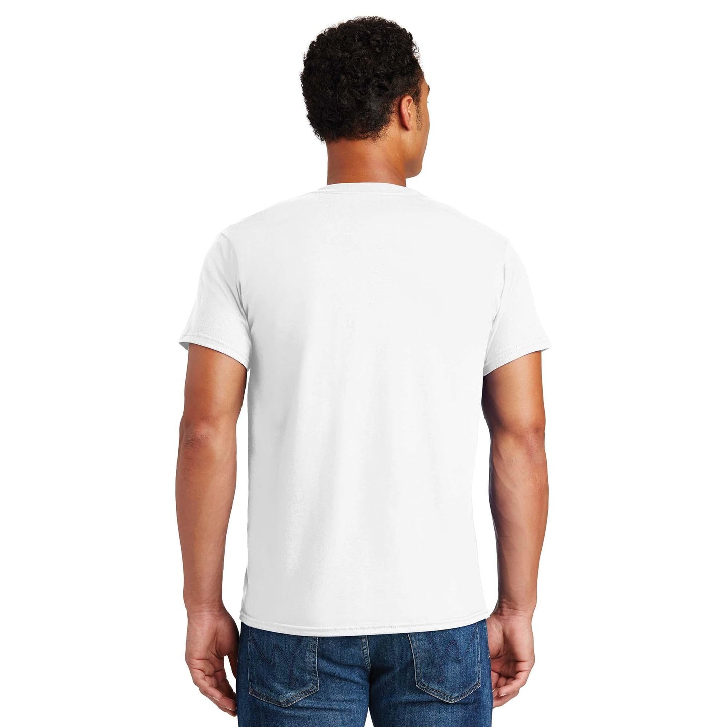 Navy T-Shirts - Hanes - Soft Cotton Blend