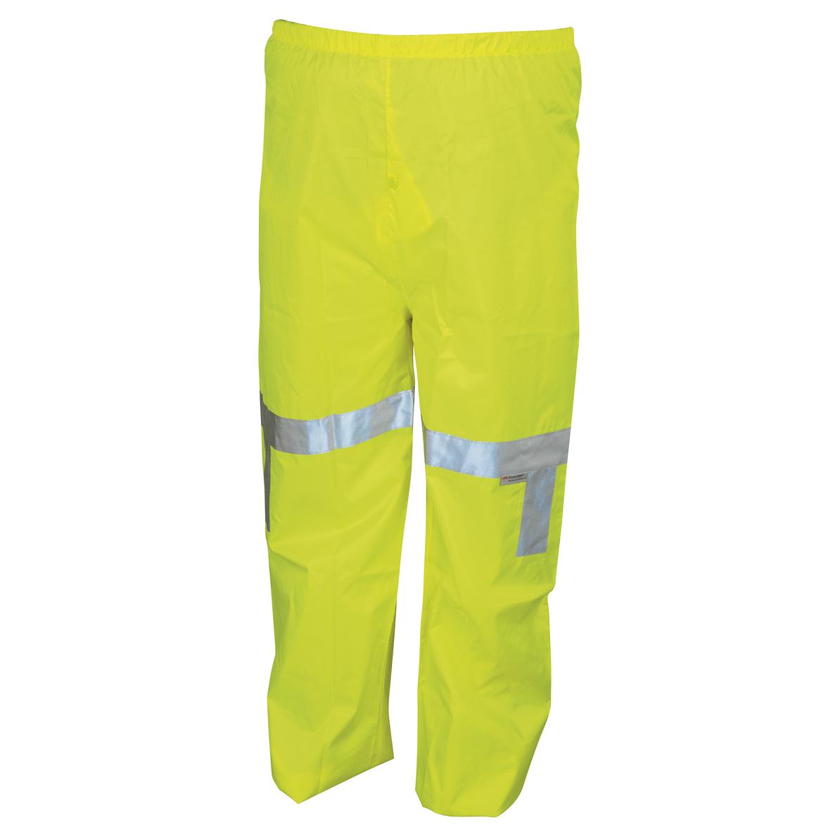 Yellow Rain Pants - MCR Safety - Elastic Waist Design