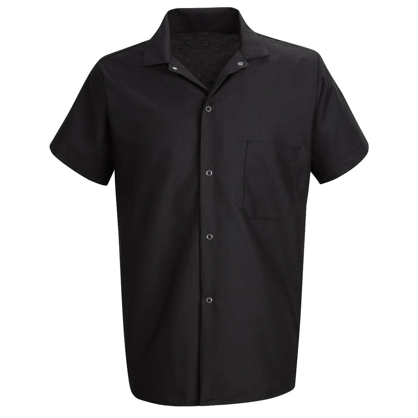 Black Chef Shirt - Chef Designs - Lightweight Fabric