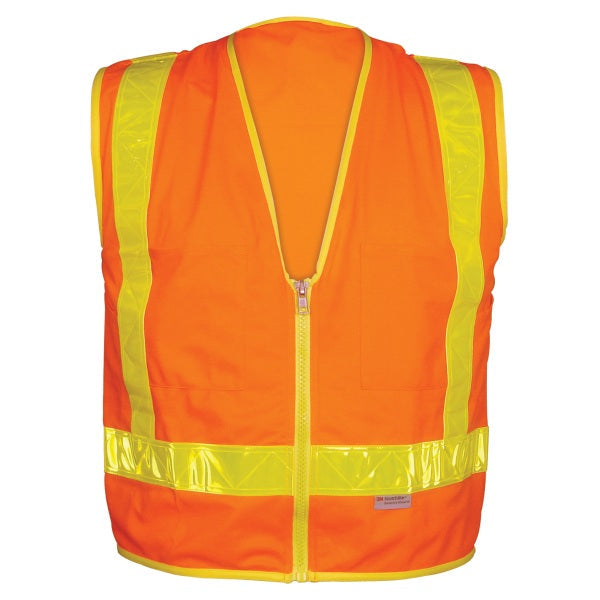Orange Safety Vests - OK-1 - Durable Polyester