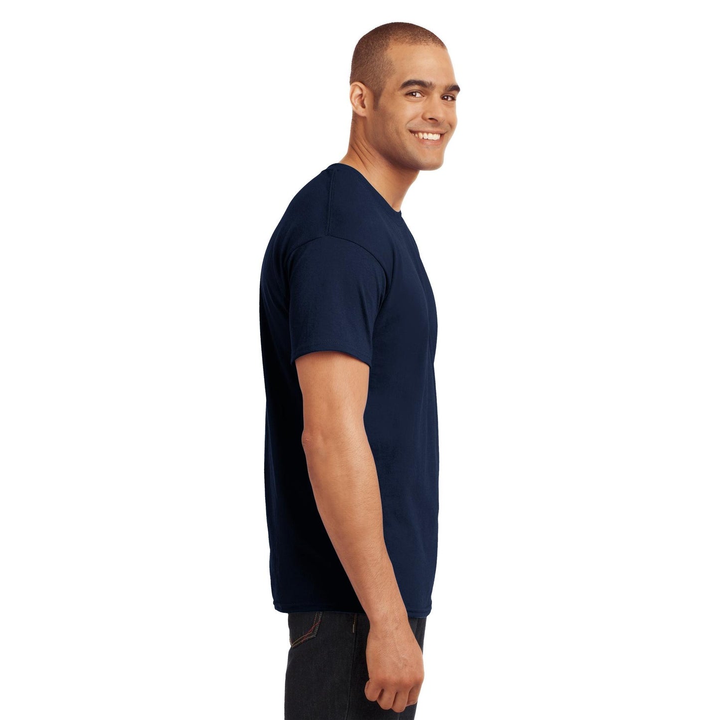 Light Steel T-Shirts - Hanes - Comfort Fit