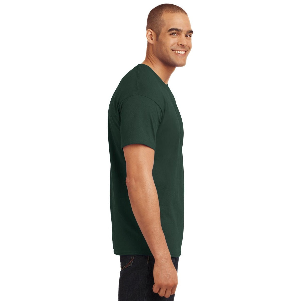 Light Steel T-Shirts - Hanes - Comfort Fit