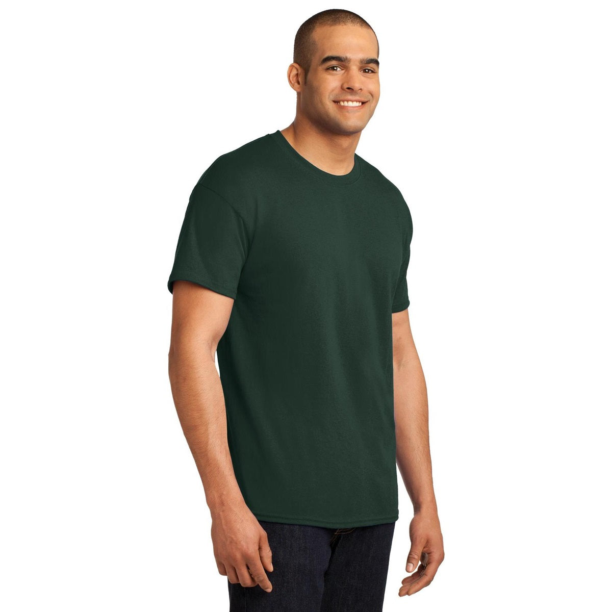 Light Steel T-Shirts - Hanes - Comfort Fit