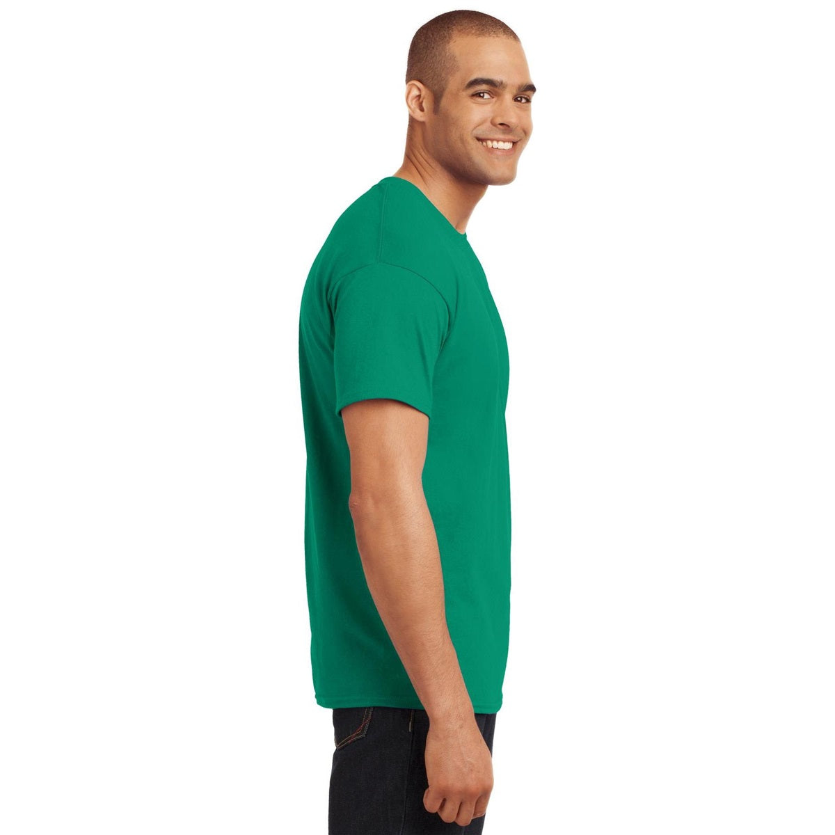 Light Steel T-Shirts - Hanes - Comfort Fit