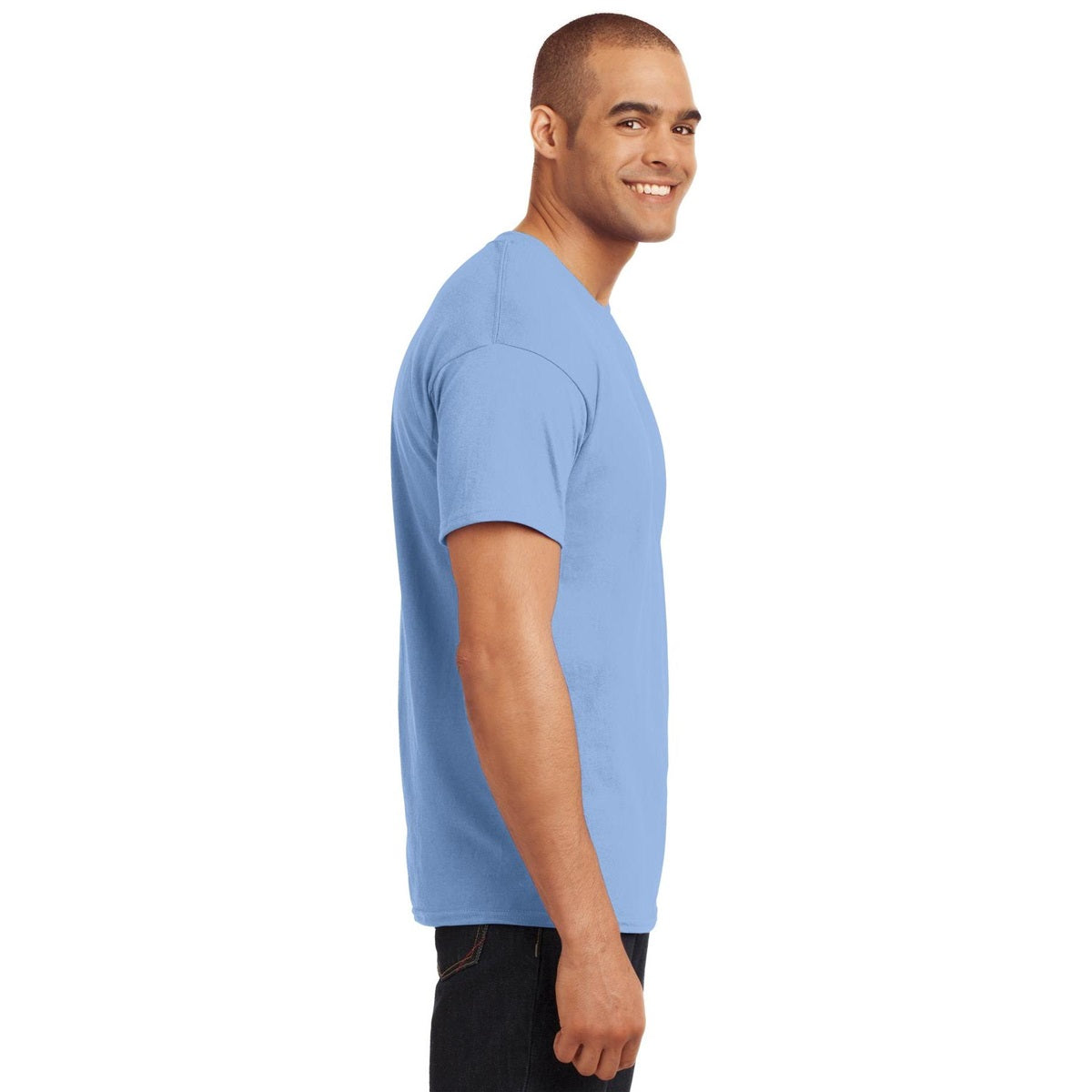 Light Steel T-Shirts - Hanes - Comfort Fit