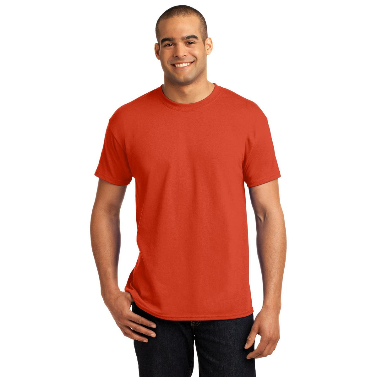 Light Steel T-Shirts - Hanes - Comfort Fit