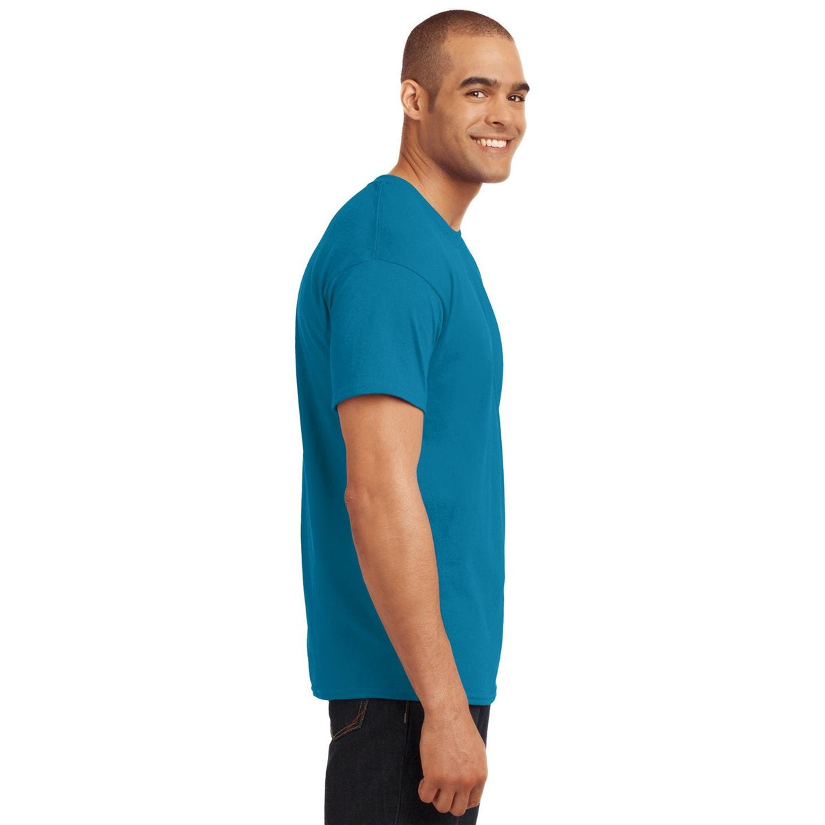 Light Steel T-Shirts - Hanes - Comfort Fit