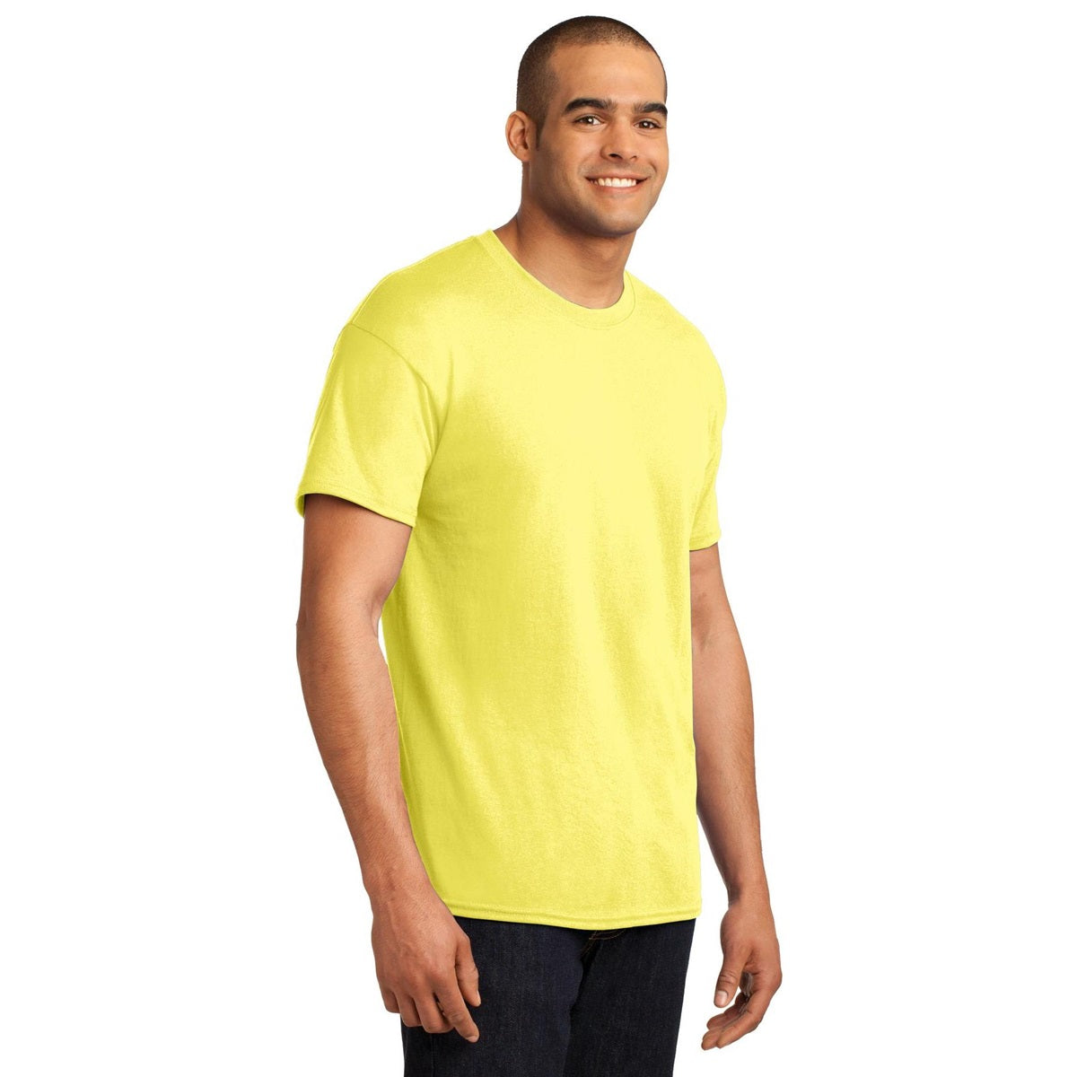 Light Steel T-Shirts - Hanes - Comfort Fit