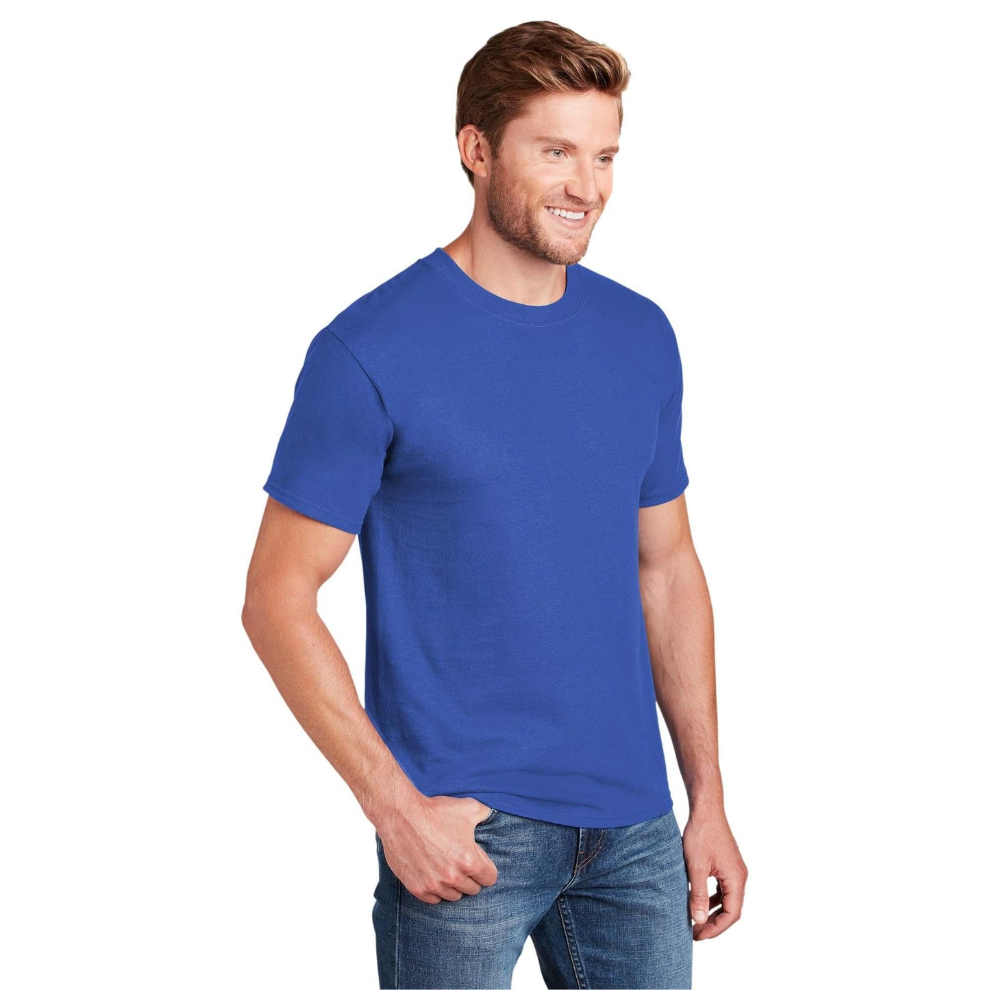 Orange T-Shirt - Hanes - Soft Cotton Blend