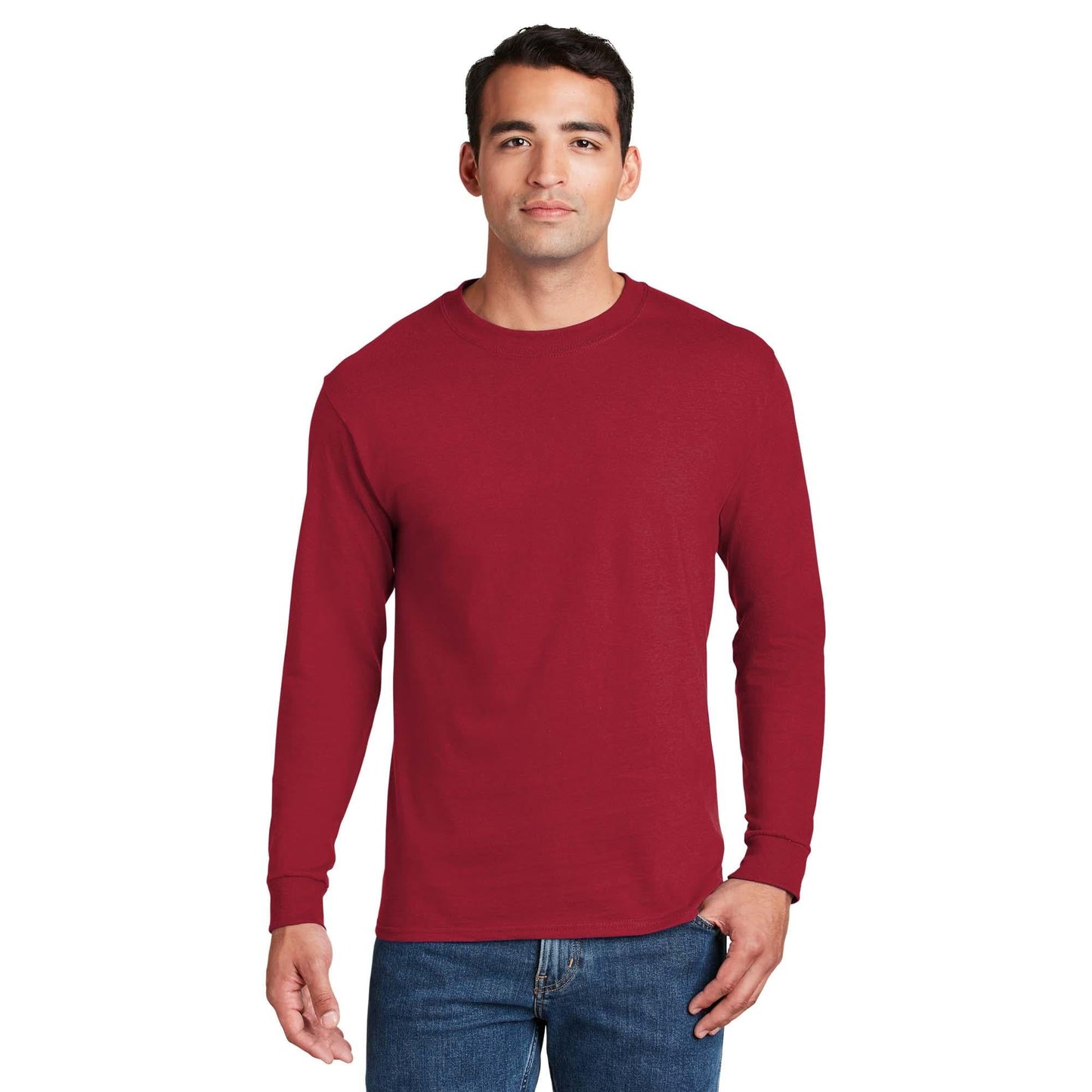 Navy T-Shirt - Hanes - Cotton Comfort