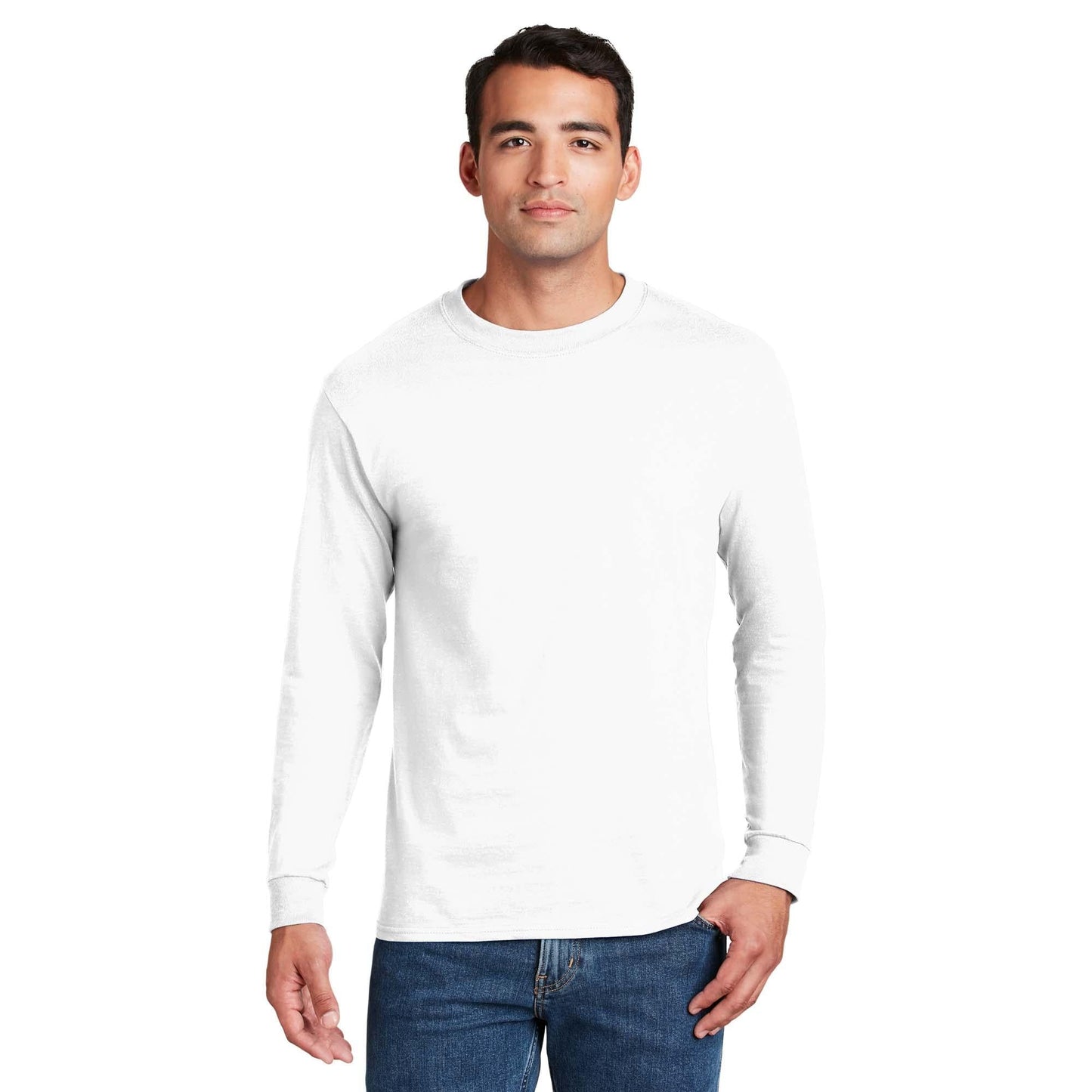 Navy T-Shirt - Hanes - Cotton Comfort