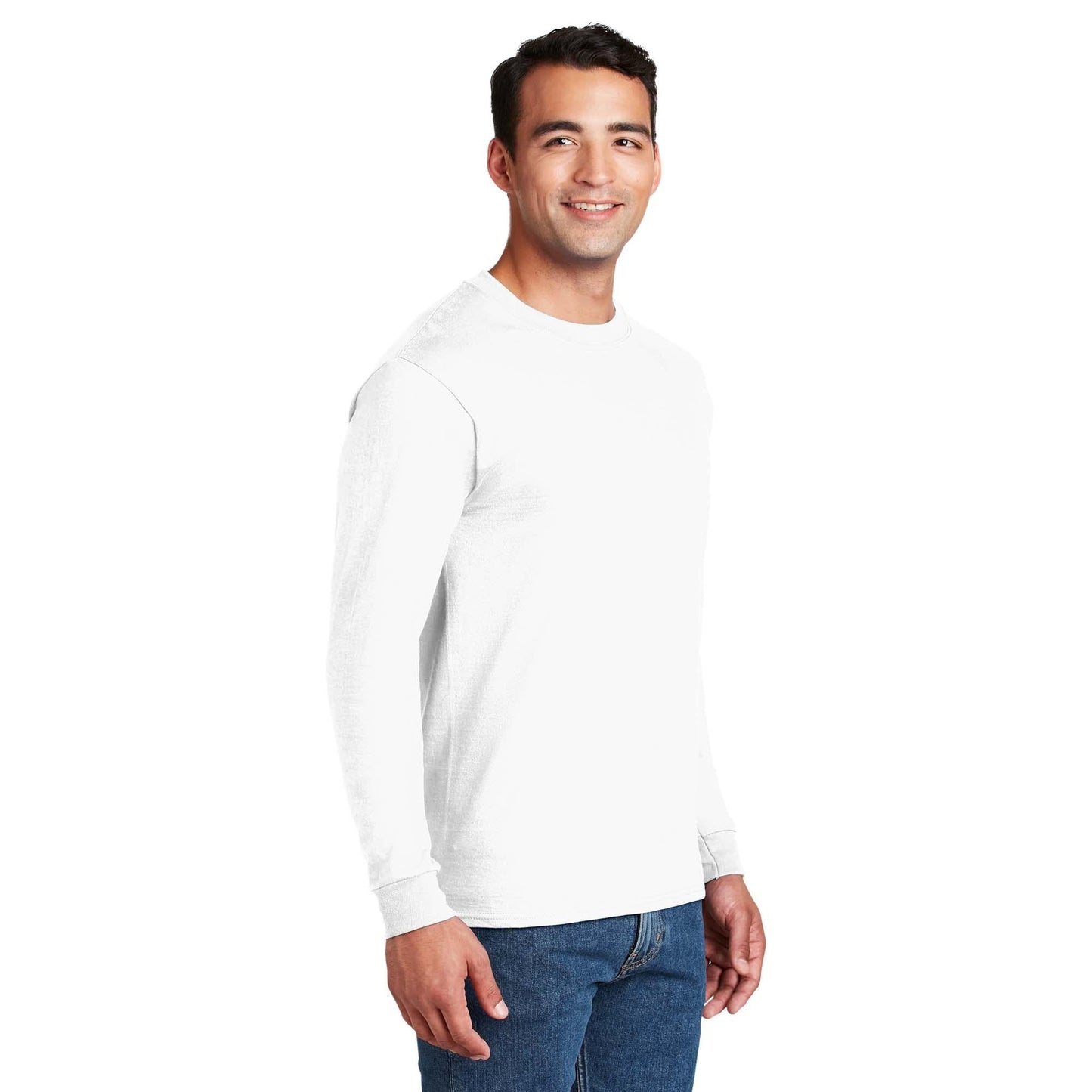 Navy T-Shirt - Hanes - Cotton Comfort
