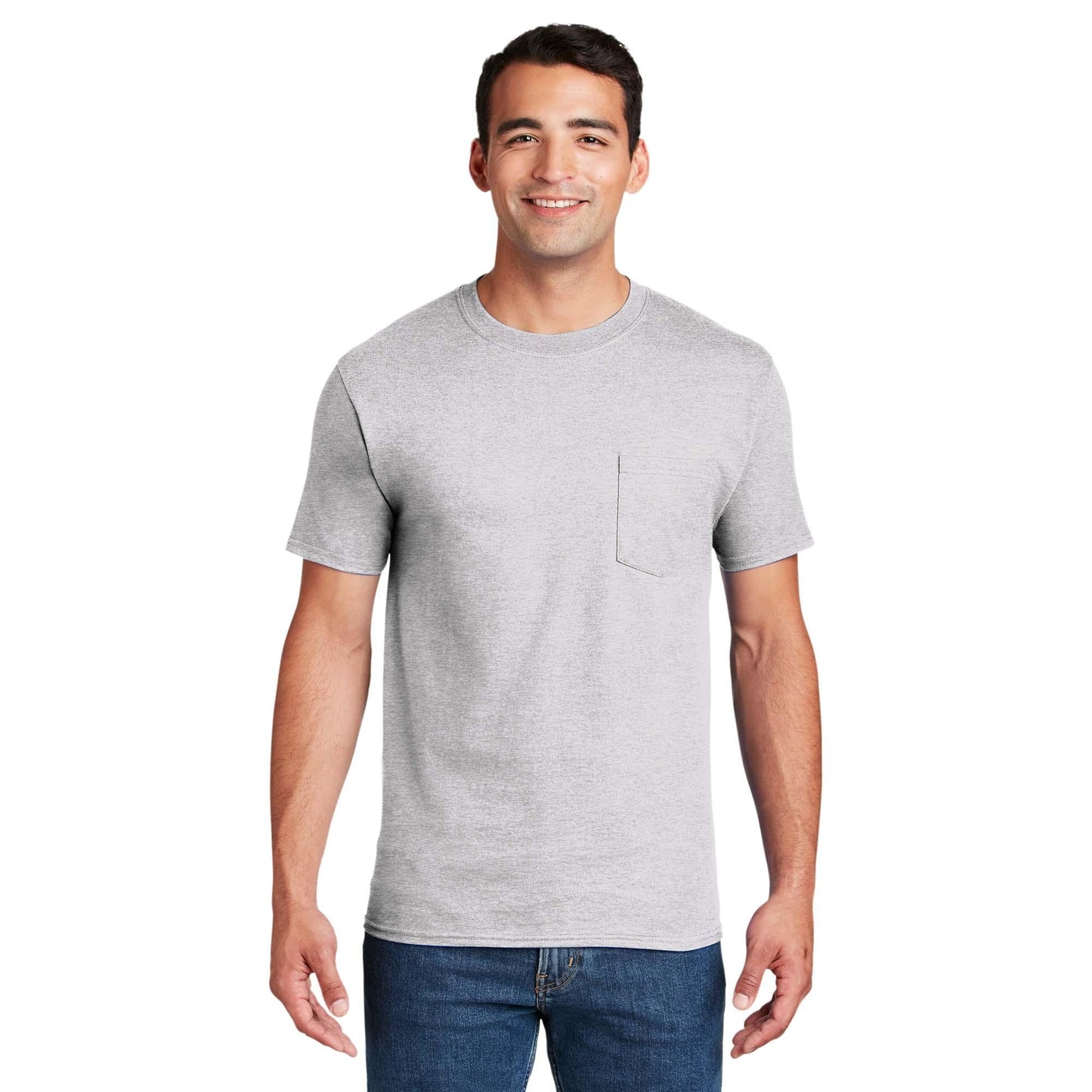 White T-Shirts - Hanes - Comfortable Cotton Design