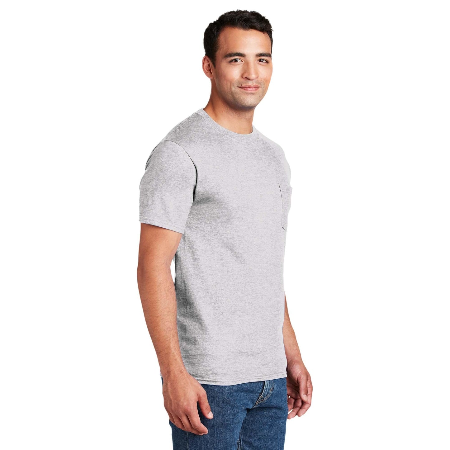 White T-Shirts - Hanes - Comfortable Cotton Design