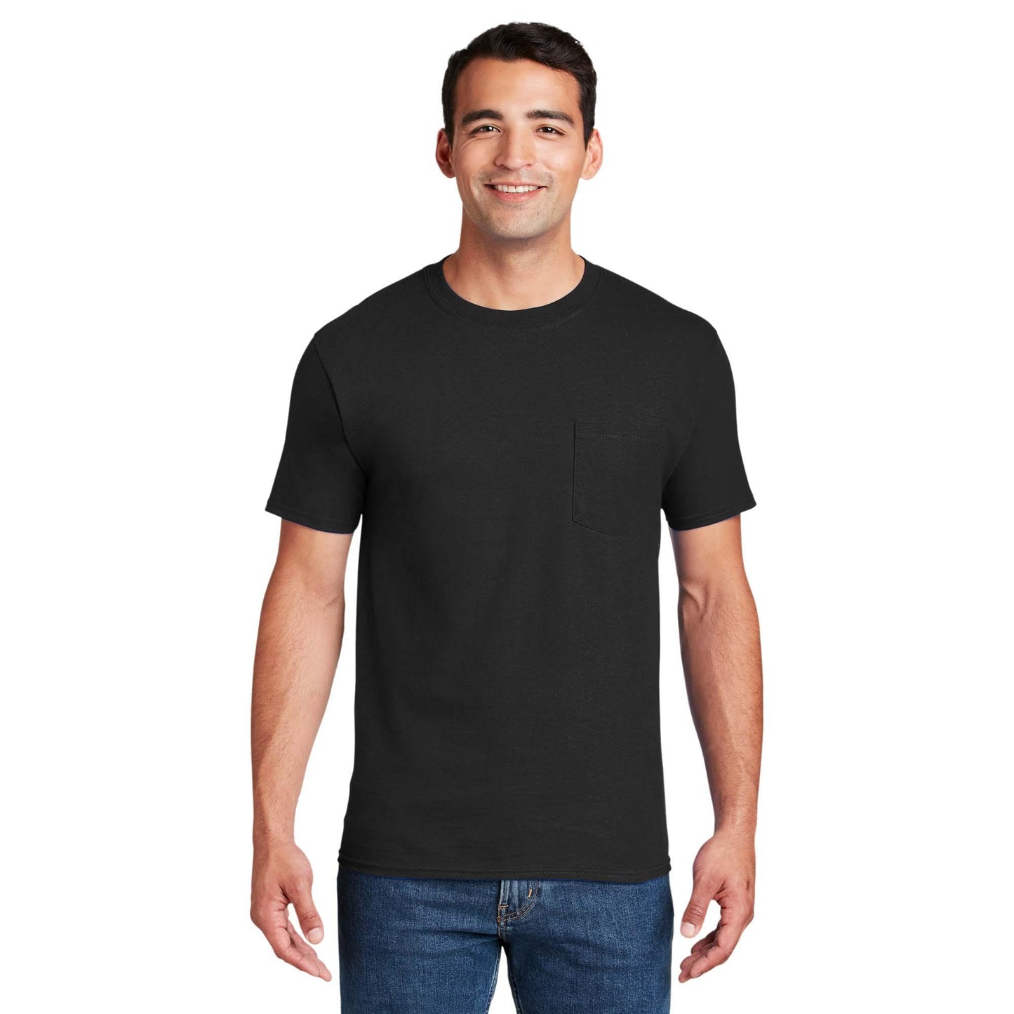 White T-Shirts - Hanes - Comfortable Cotton Design