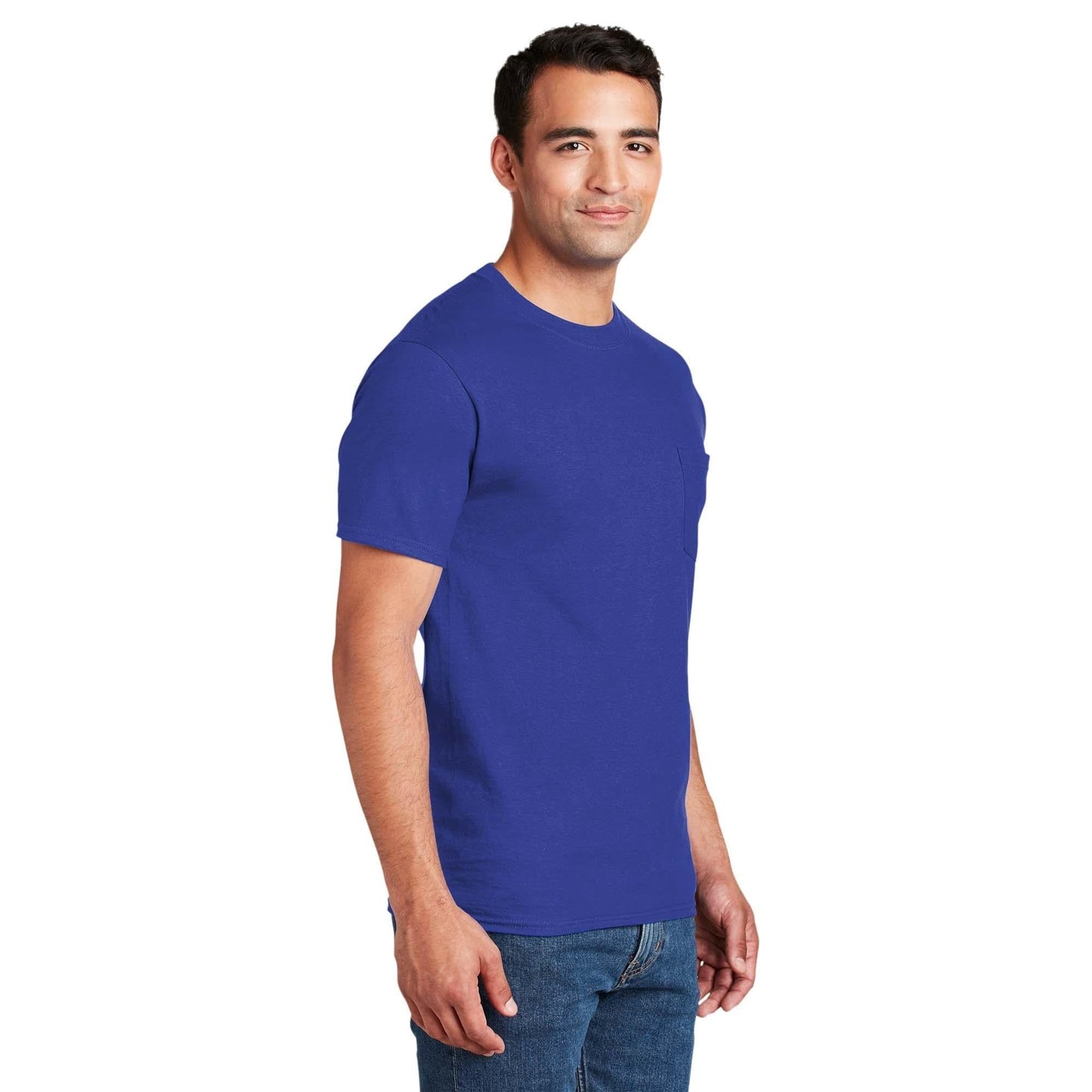 White T-Shirts - Hanes - Comfortable Cotton Design