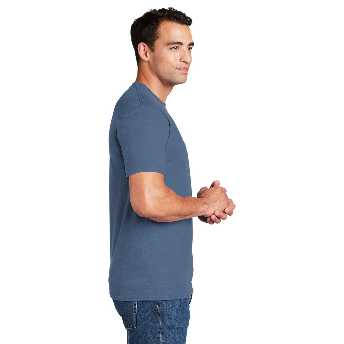 White T-Shirts - Hanes - Comfortable Cotton Design