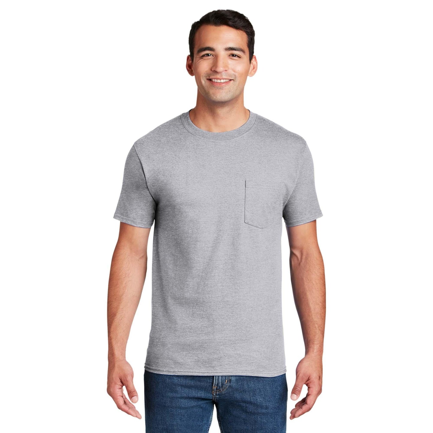 White T-Shirts - Hanes - Comfortable Cotton Design