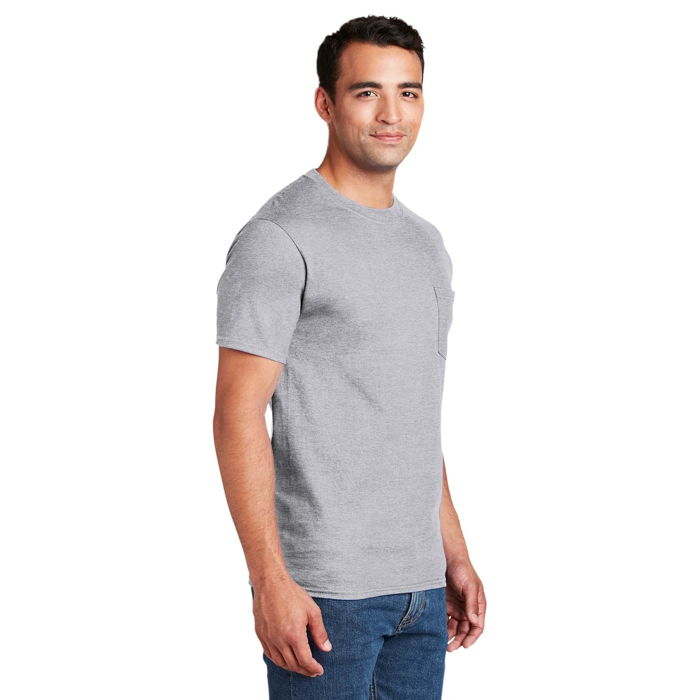 White T-Shirts - Hanes - Comfortable Cotton Design