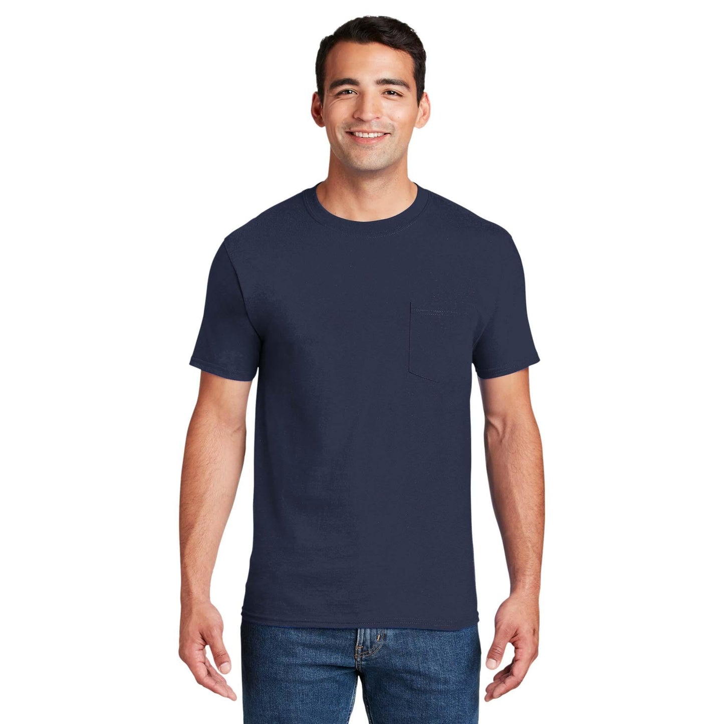 White T-Shirts - Hanes - Comfortable Cotton Design