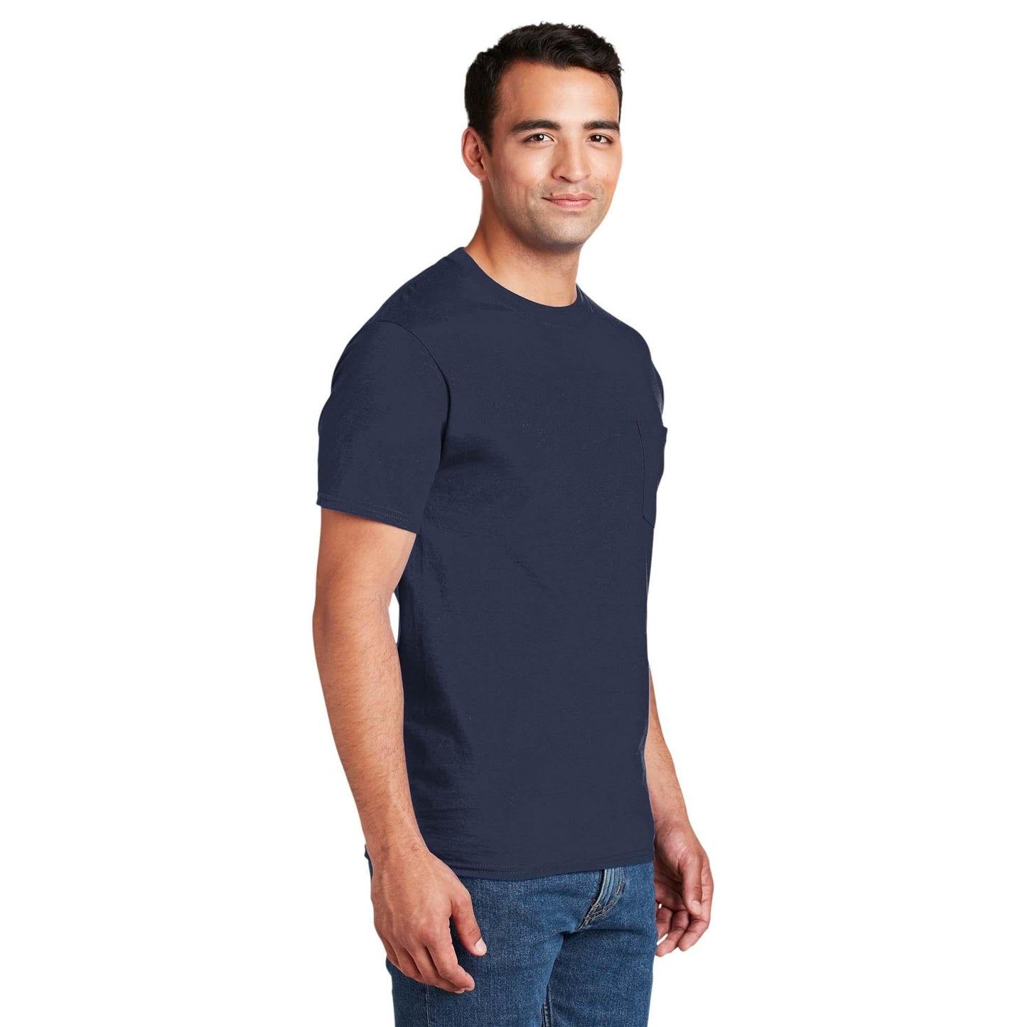 White T-Shirts - Hanes - Comfortable Cotton Design