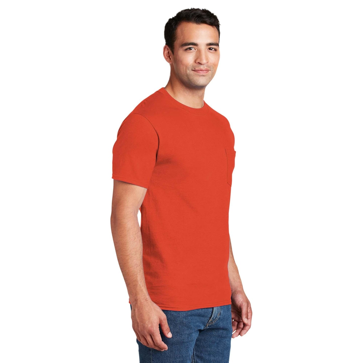 White T-Shirts - Hanes - Comfortable Cotton Design