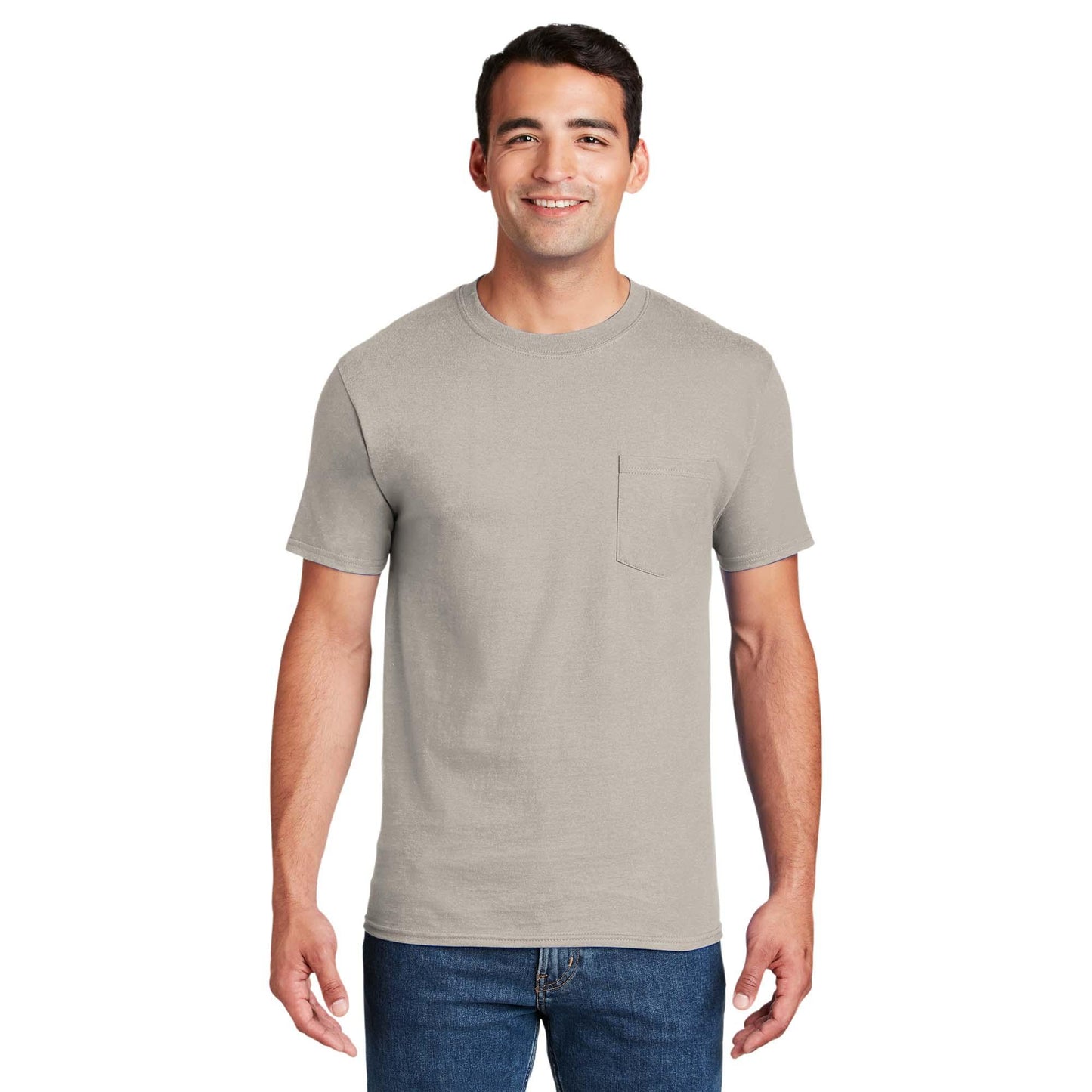 White T-Shirts - Hanes - Comfortable Cotton Design