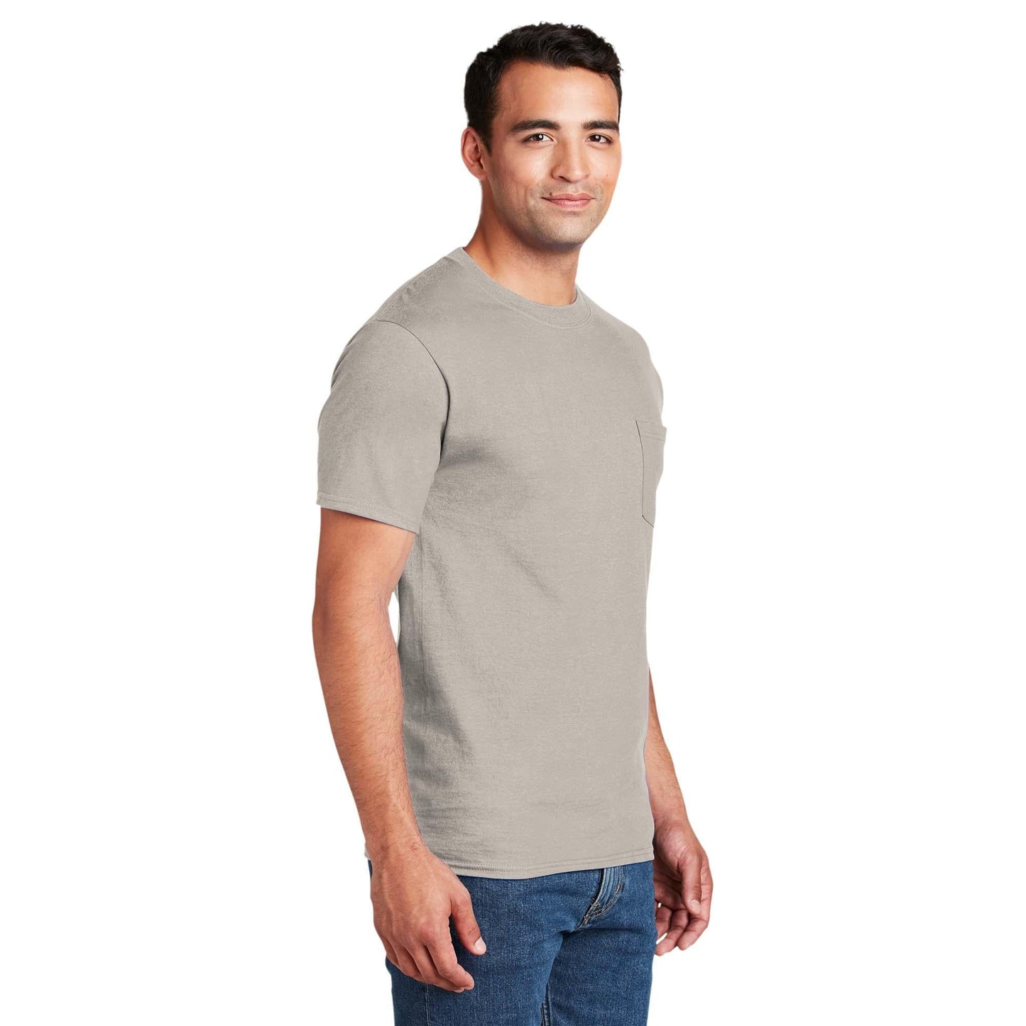 White T-Shirts - Hanes - Comfortable Cotton Design