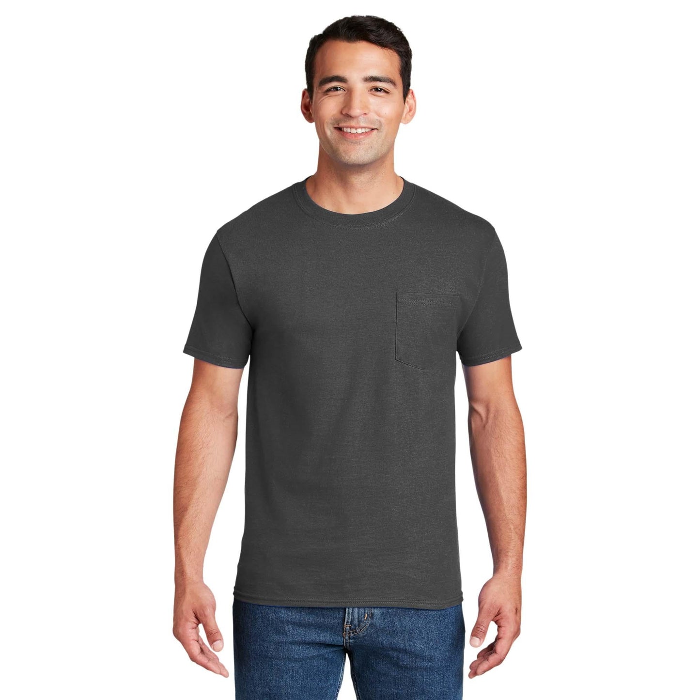 White T-Shirts - Hanes - Comfortable Cotton Design