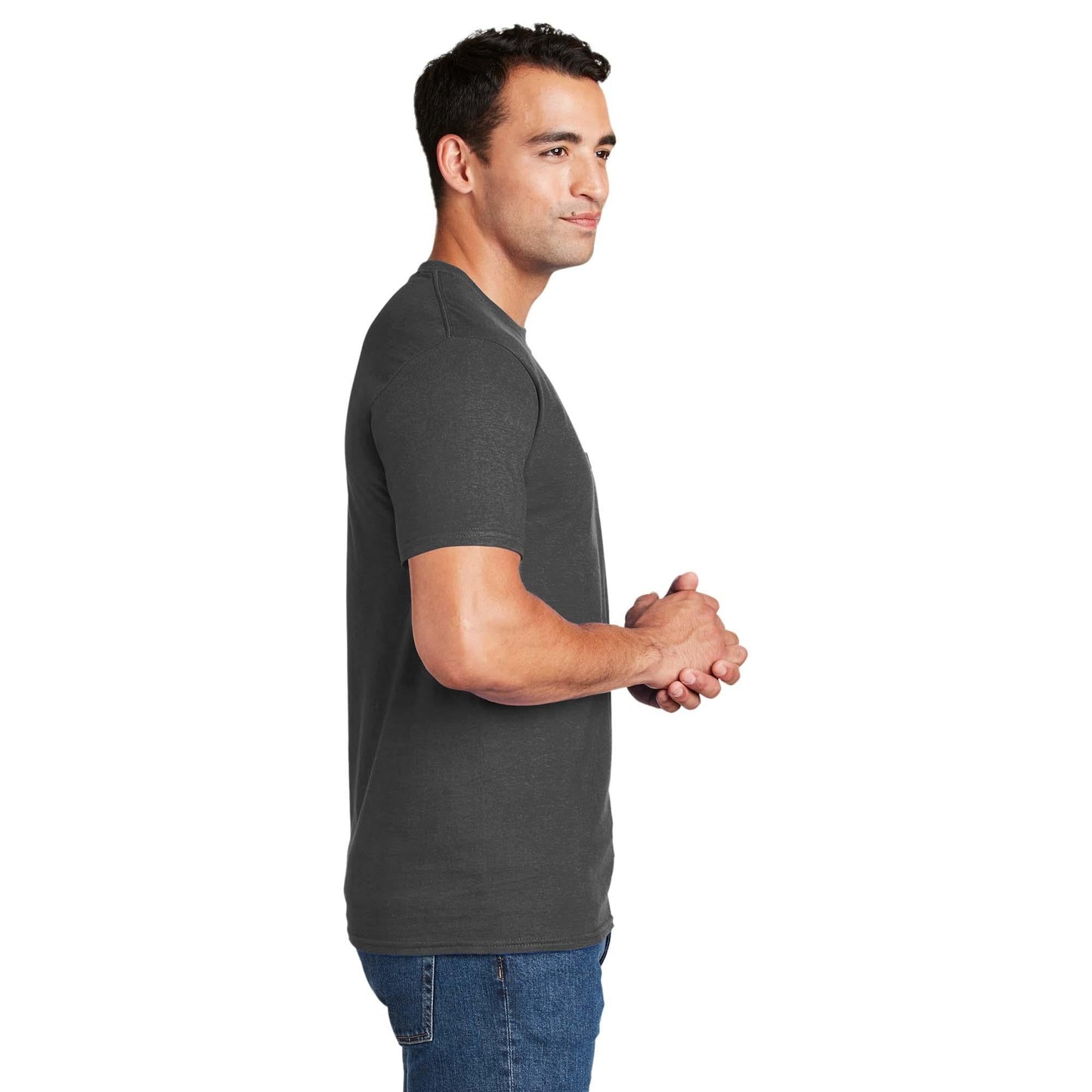 White T-Shirts - Hanes - Comfortable Cotton Design