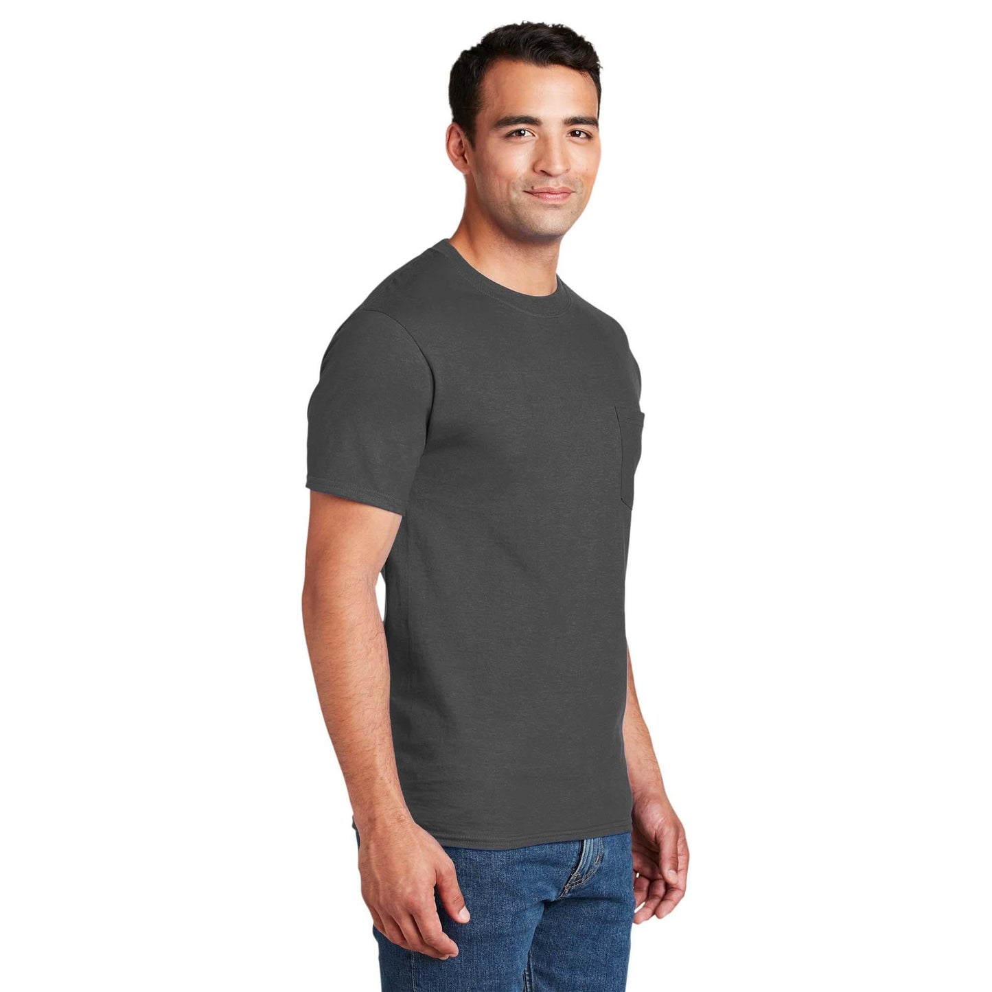 White T-Shirts - Hanes - Comfortable Cotton Design