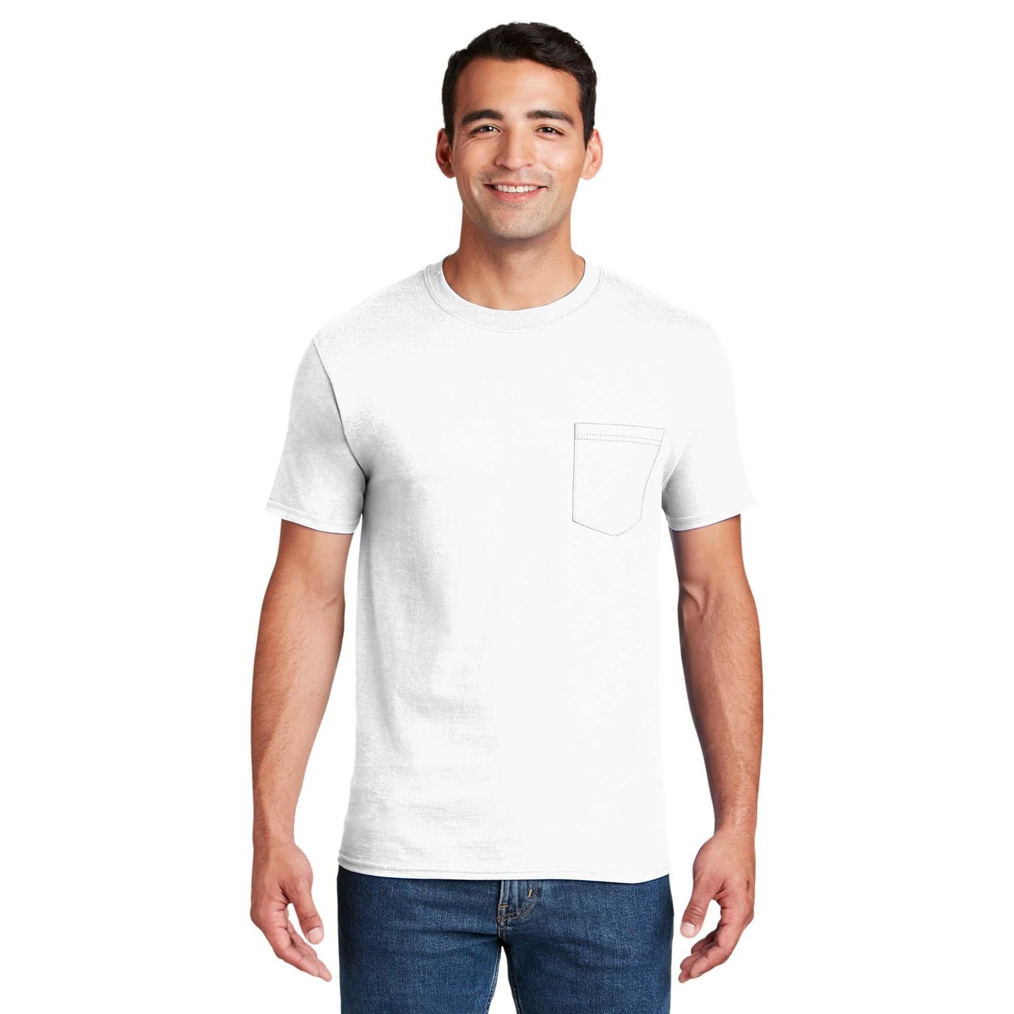 White T-Shirts - Hanes - Comfortable Cotton Design