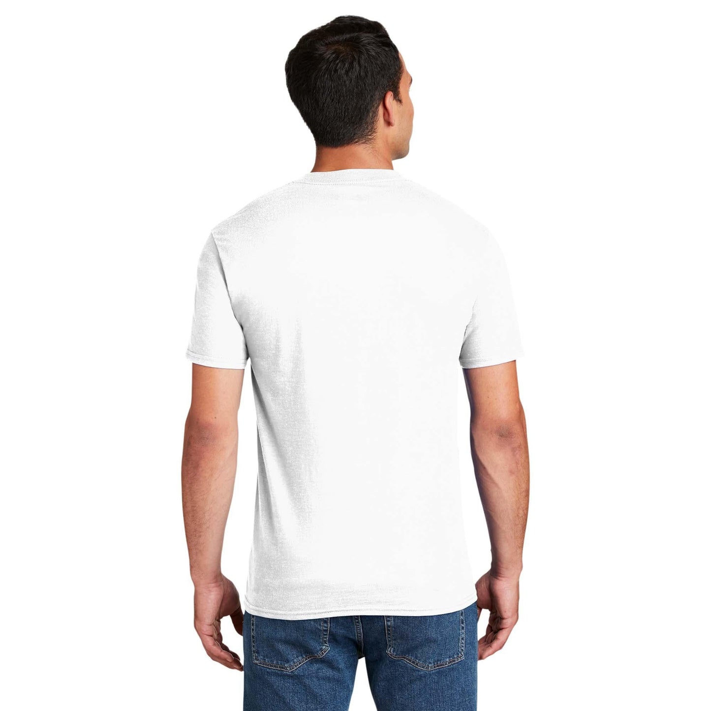 White T-Shirts - Hanes - Comfortable Cotton Design