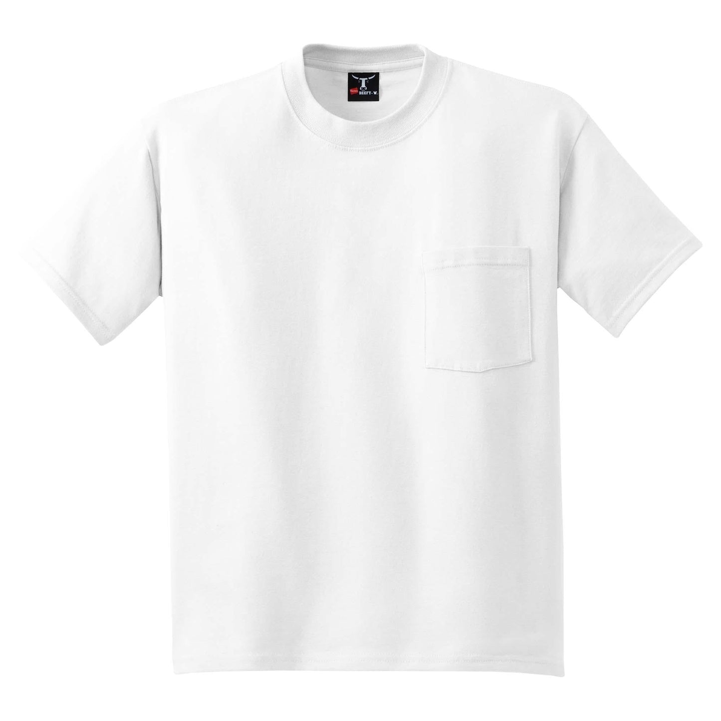 White T-Shirts - Hanes - Comfortable Cotton Design