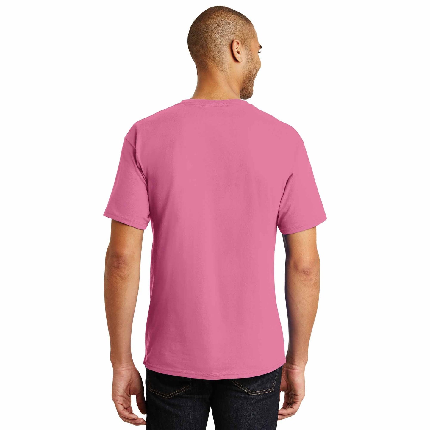 White T-Shirts - Hanes - Soft Cotton Fabric
